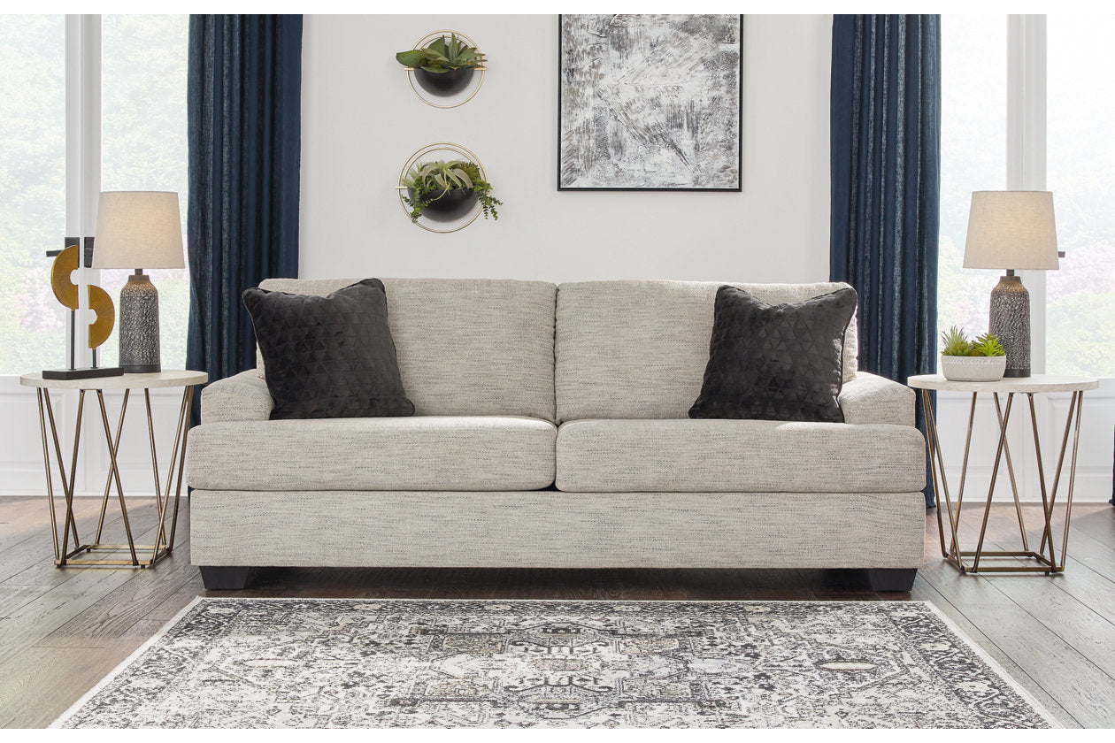 Vayda Pebble Sofa, Loveseat, Chair and Ottoman - Ashley - Luna Furniture