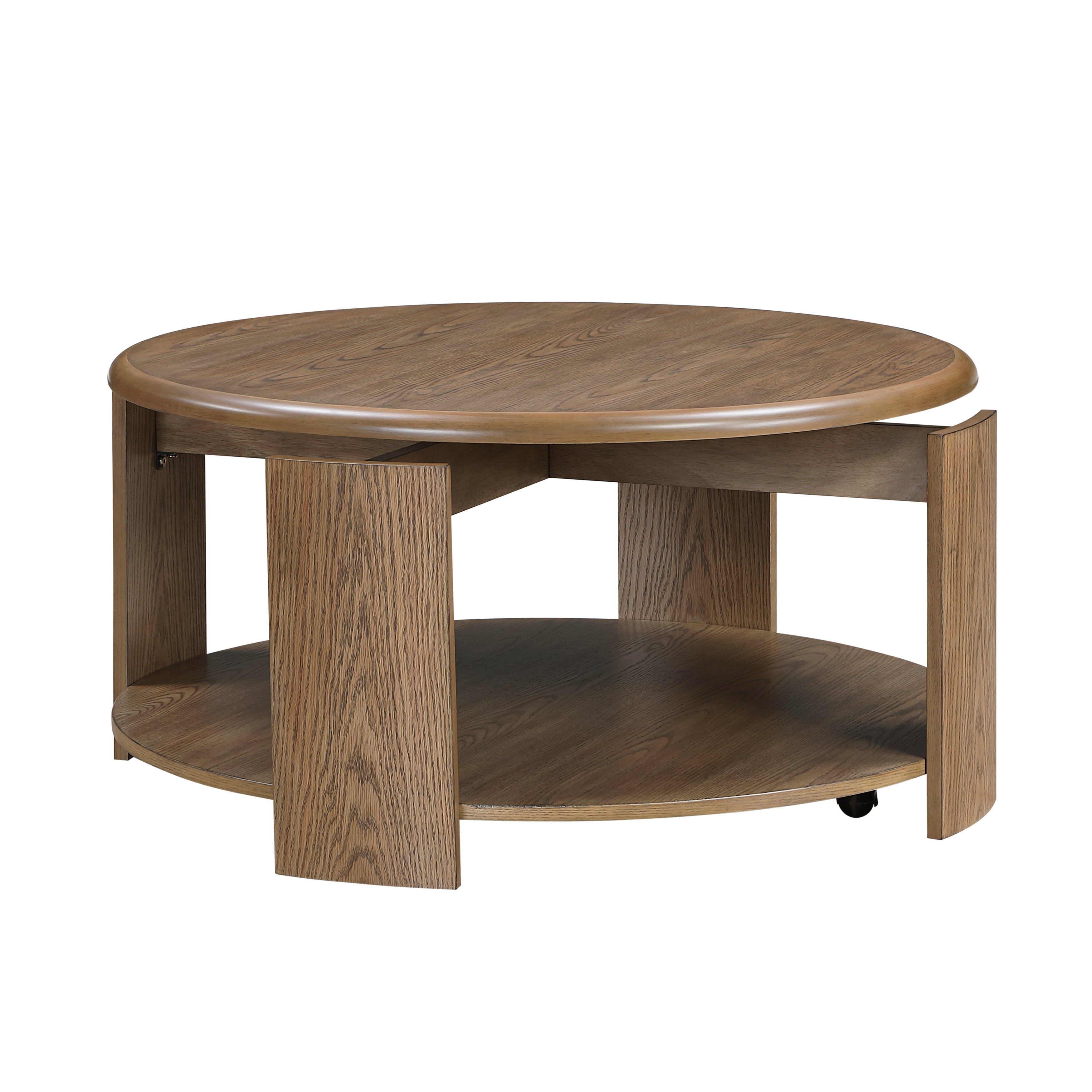 3573-01RD Cocktail Table with Swivel Top - 3573-01RD
