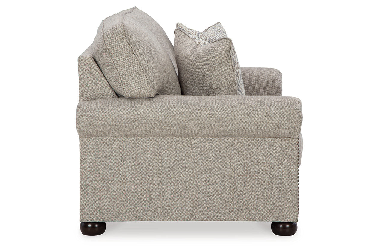 Gaelon Dune Sofa, Loveseat, Chair and Ottoman - Ashley - Luna Furniture