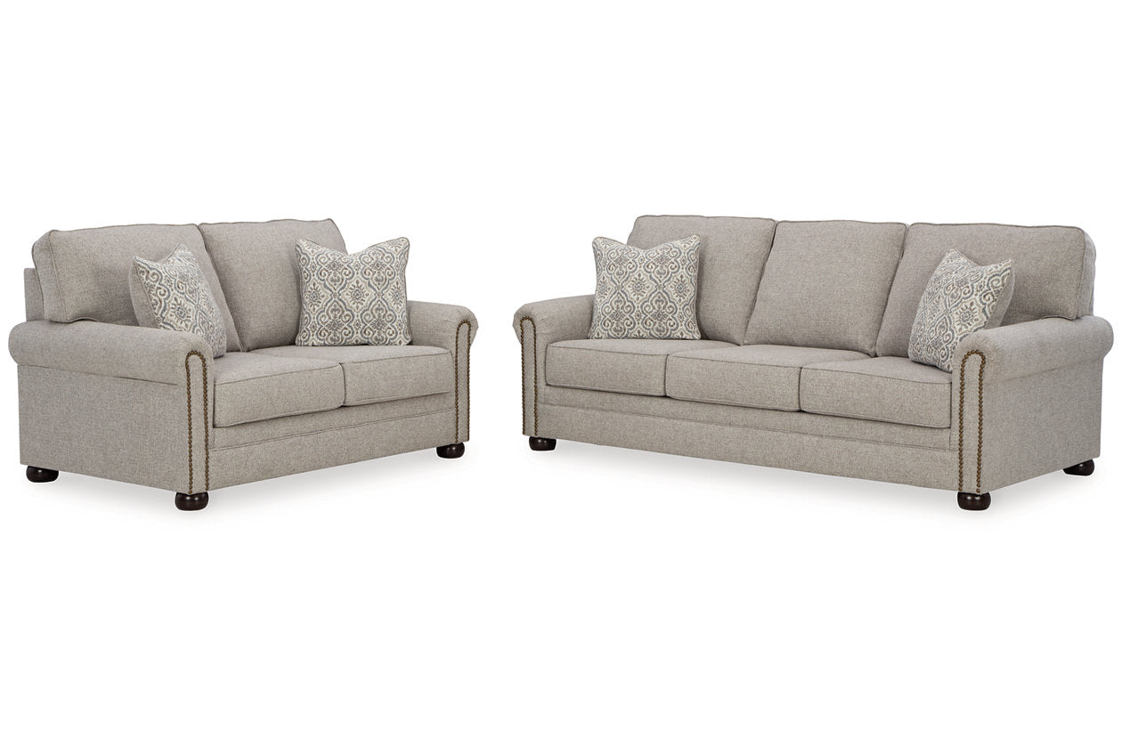Gaelon Dune Sofa and Loveseat - Ashley - Luna Furniture