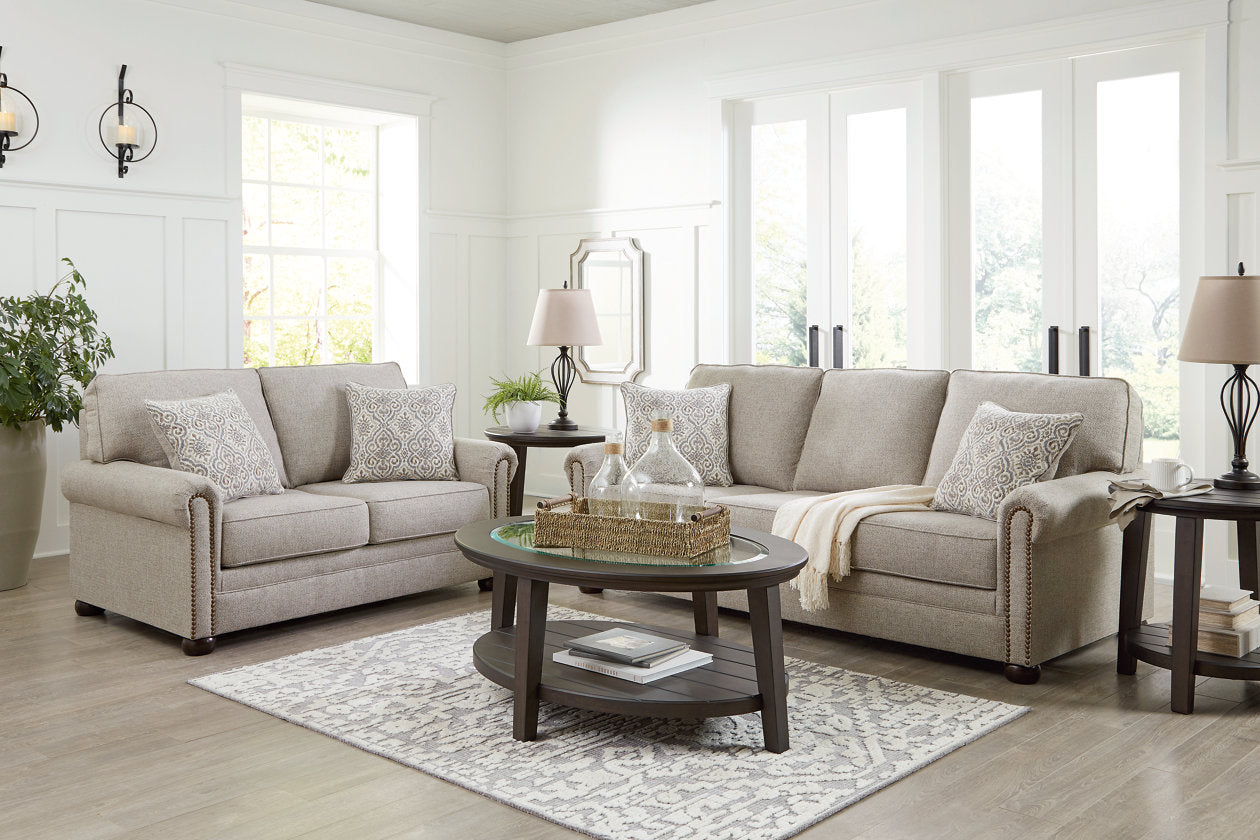 Gaelon Dune Sofa and Loveseat - Ashley - Luna Furniture