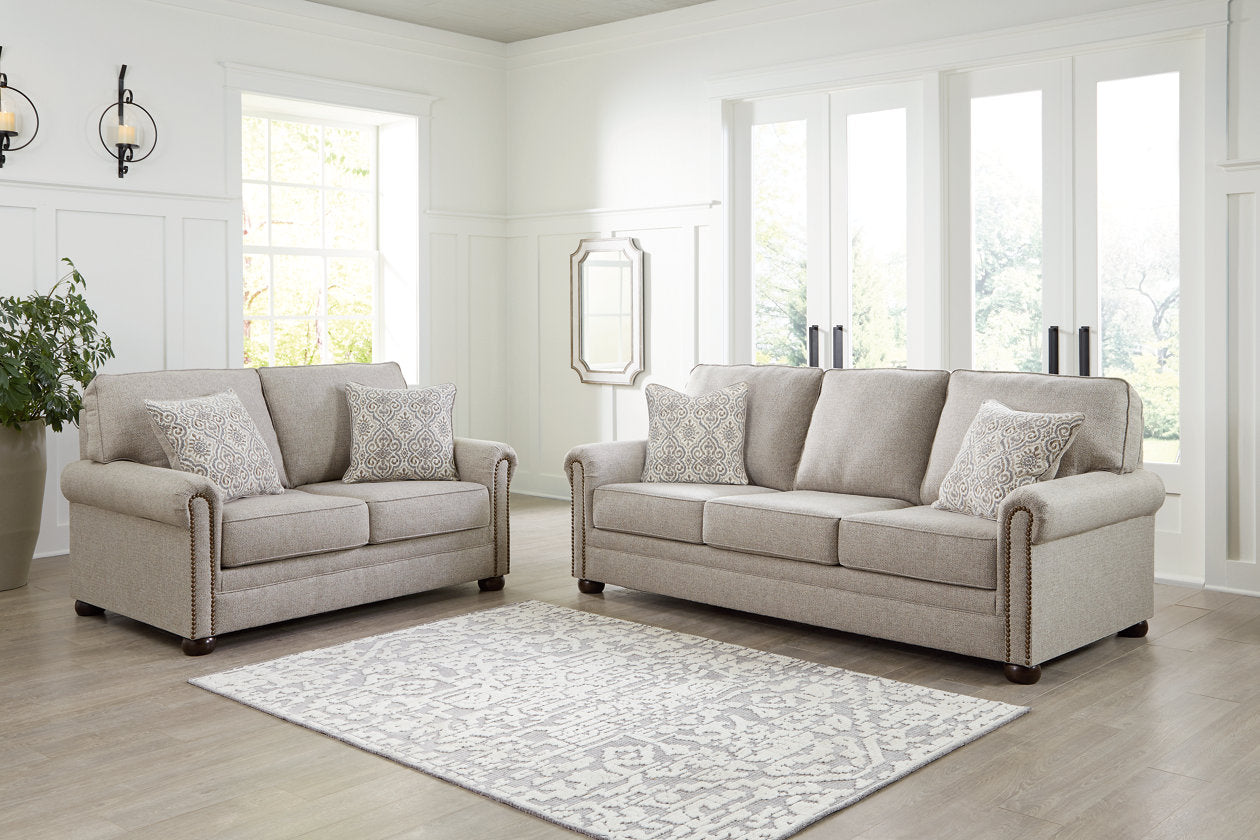 Gaelon Dune Sofa and Loveseat - Ashley - Luna Furniture