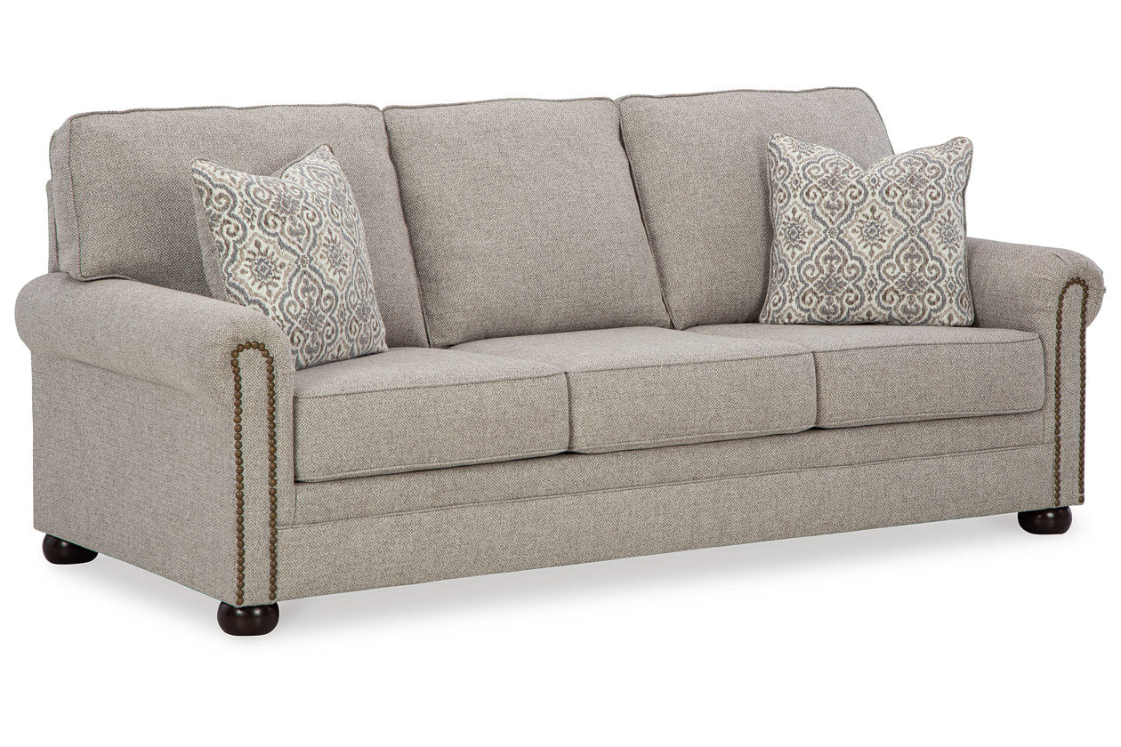 Gaelon Dune Sofa, Loveseat, Chair and Ottoman - Ashley - Luna Furniture