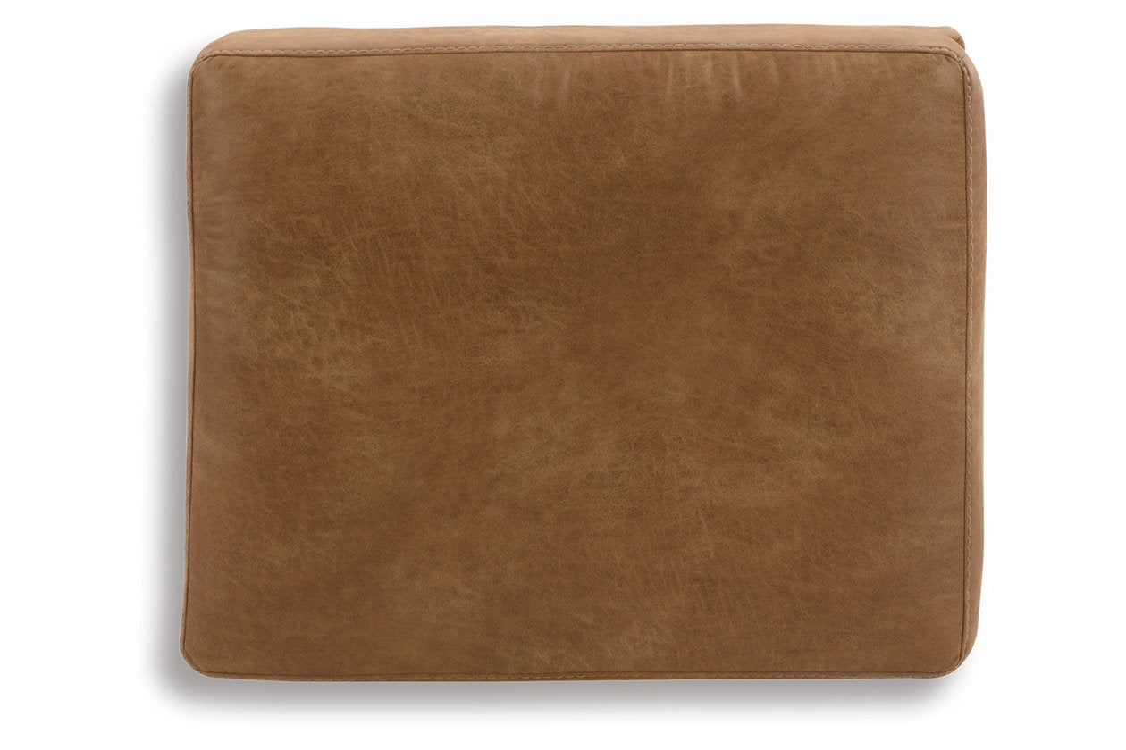 Telora Caramel Sofa, Loveseat, Chair and Ottoman - Ashley - Luna Furniture