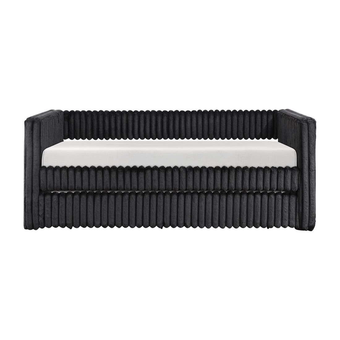 4655BLK* (2) Daybed with Trundle - 4655BLK*