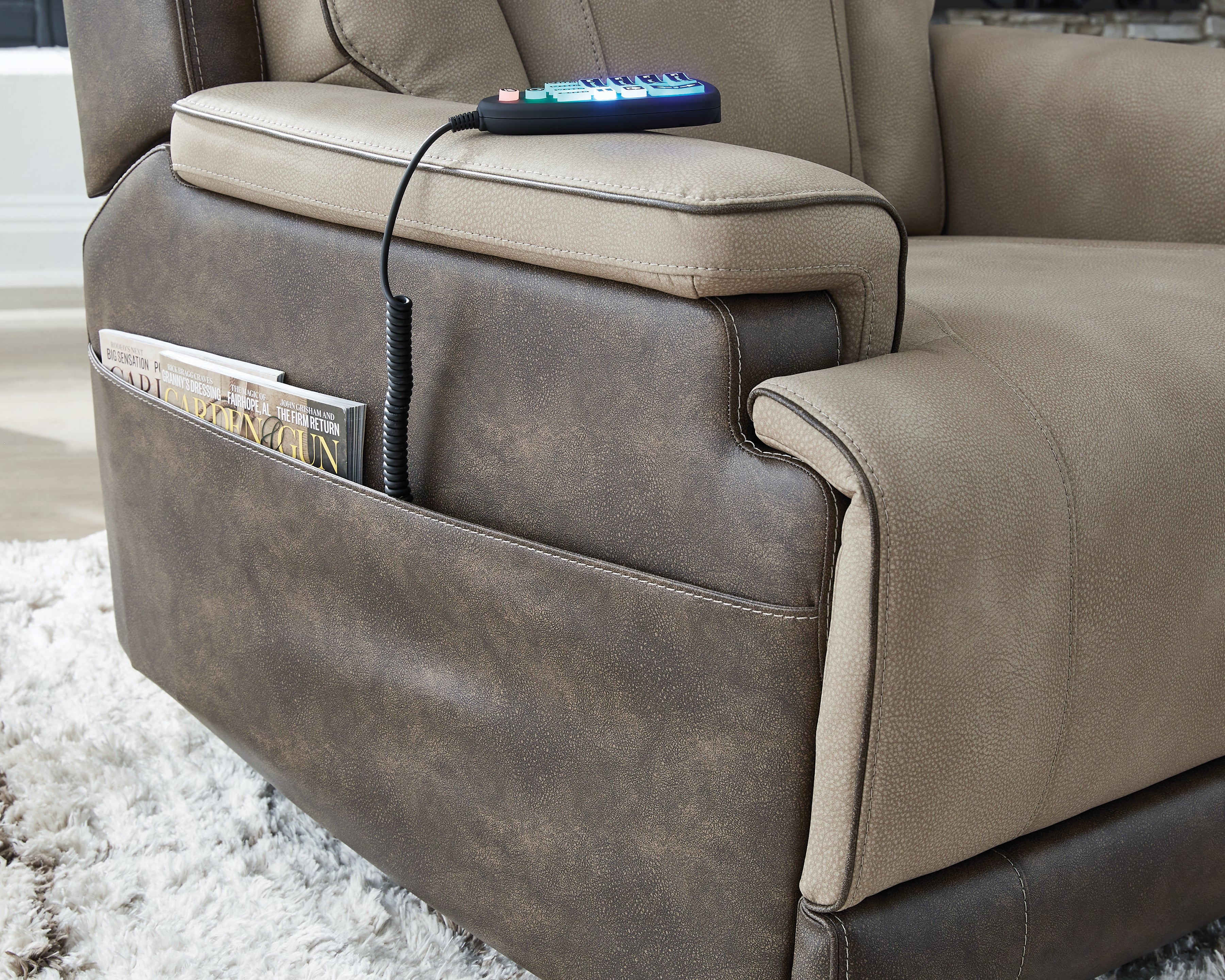 4Z-Peaceful Pause Sand Power Lift Recliner - PC1210312