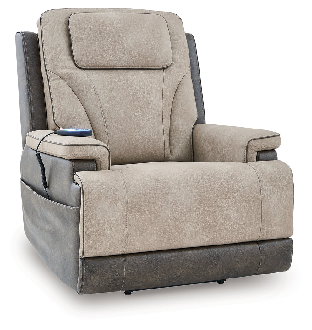 4Z-Peaceful Pause Sand Power Lift Recliner - PC1210312