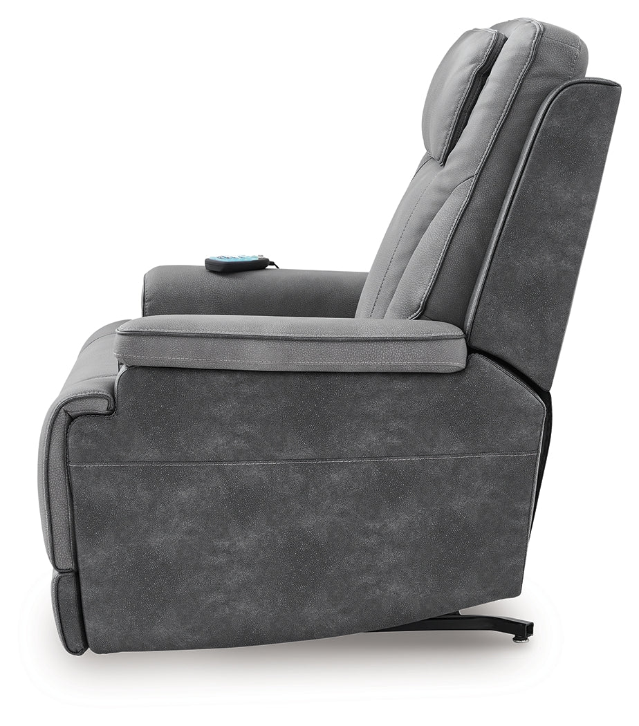 4Z-Peaceful Pause Slate Power Lift Recliner - PC1210412