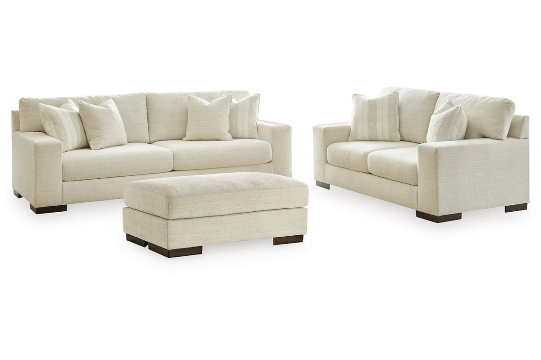 Maggie Birch Sofa, Loveseat and Ottoman - Ashley - Luna Furniture