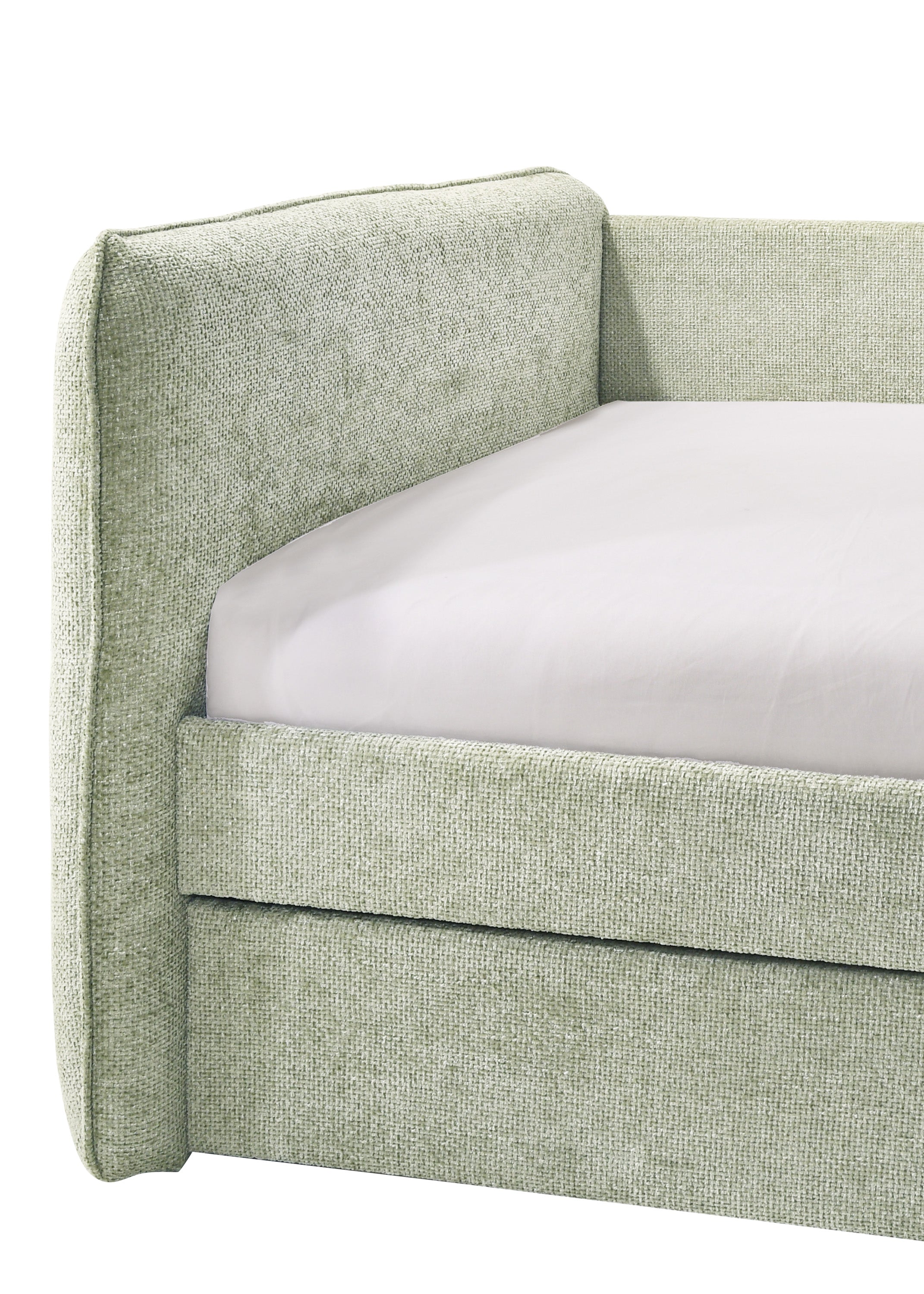 Philipa Light Green Daybed with Trundle from Crown Mark - Luna Furniture