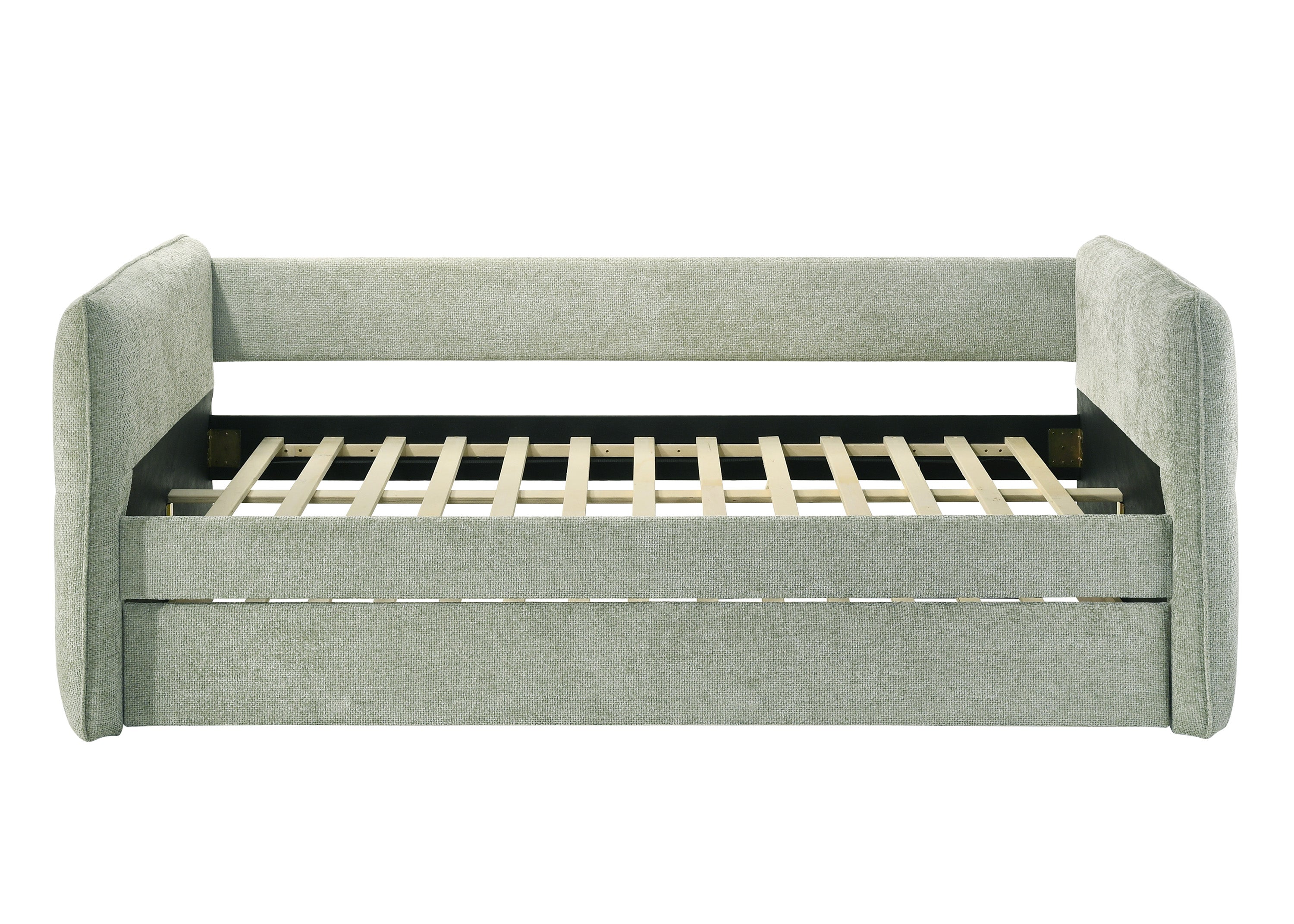 Philipa Light Green Daybed with Trundle from Crown Mark - Luna Furniture