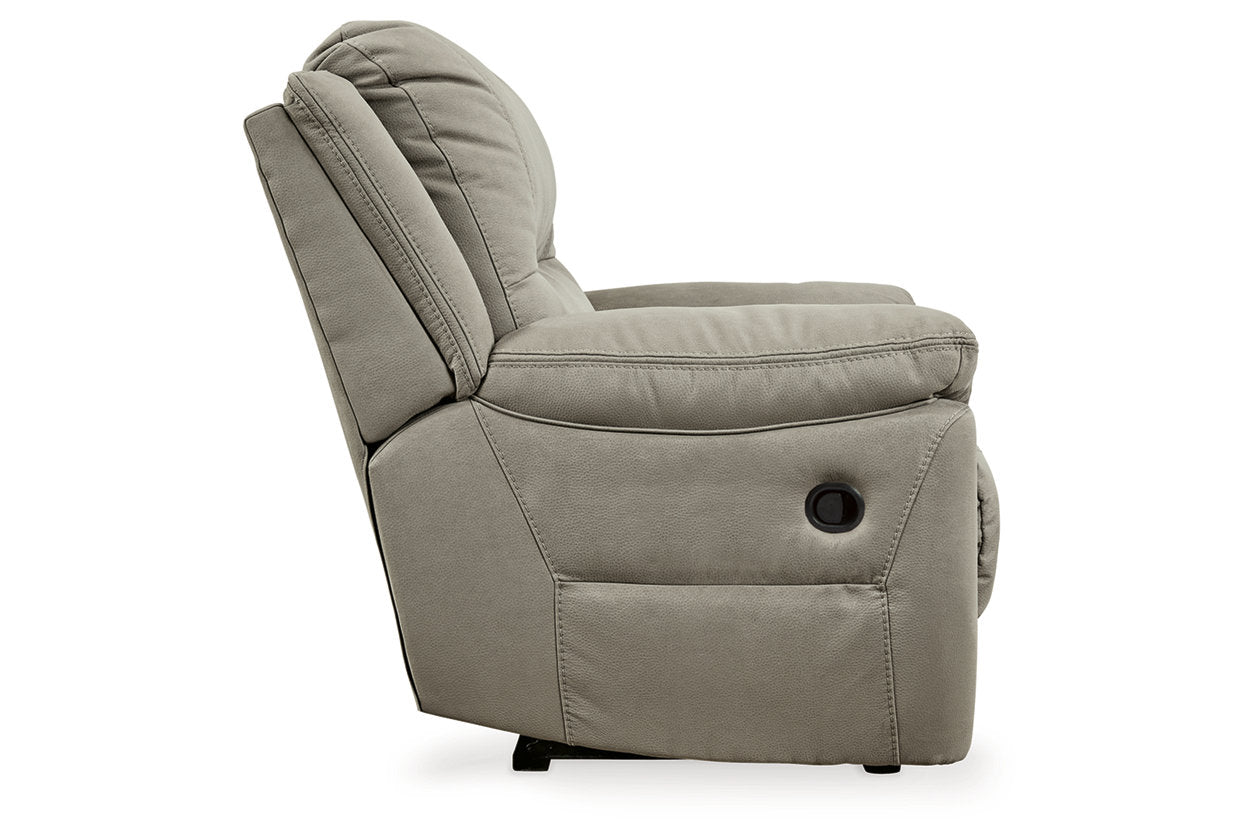 Next-Gen Gaucho Putty Power Reclining Sofa and Loveseat - Ashley - Luna Furniture
