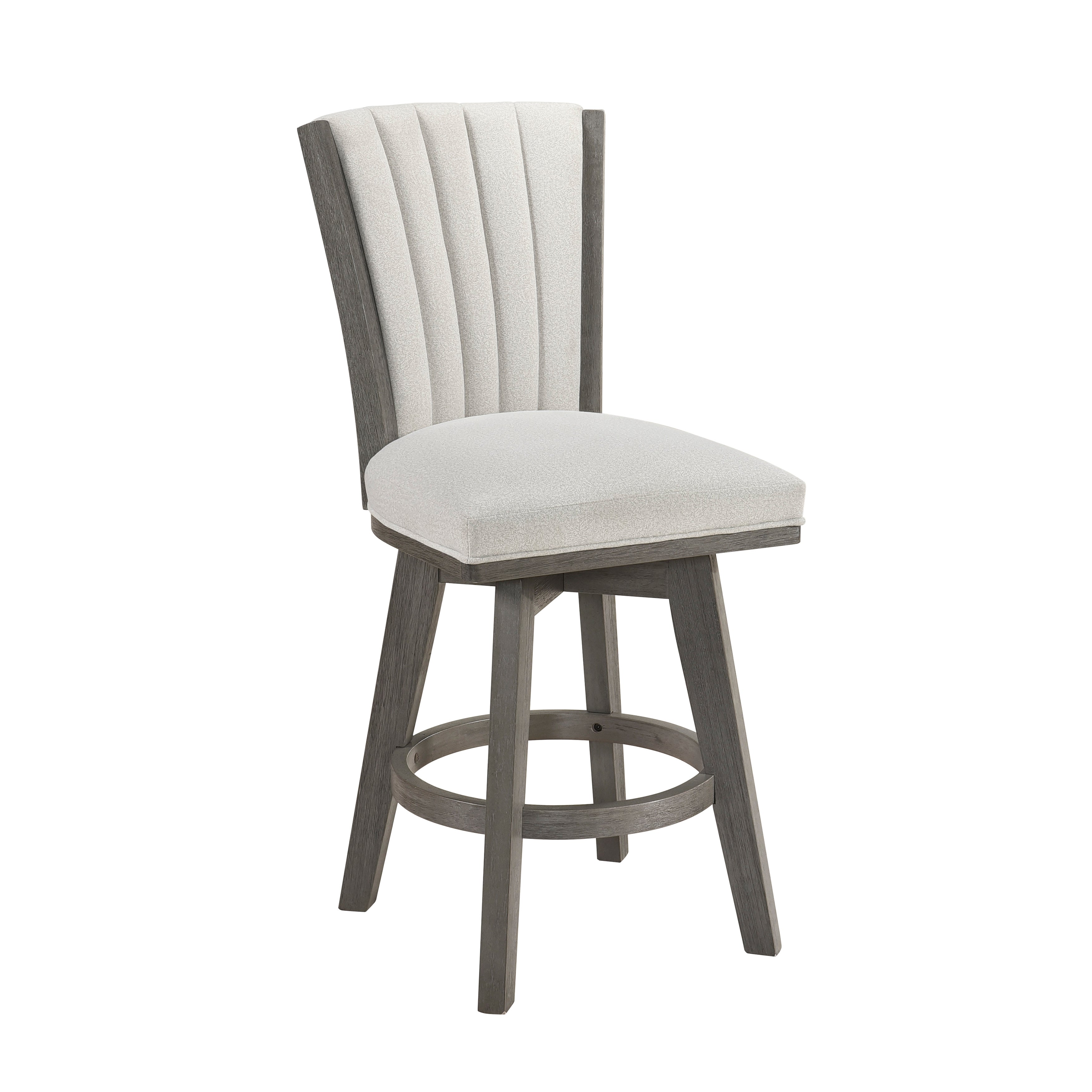 5507-24BES Swivel Counter Height Chair, Set of 2 - 5507-24BES