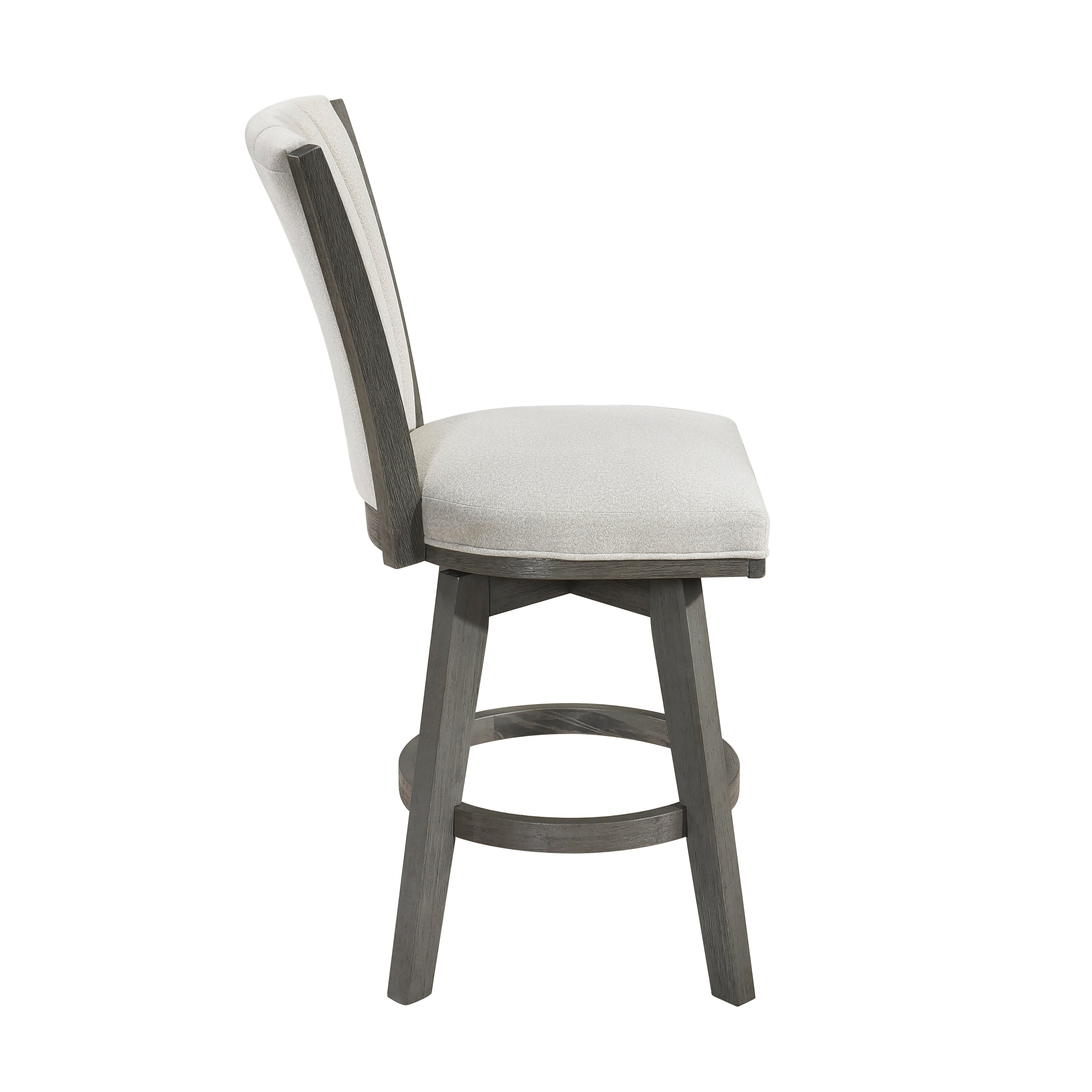 5507-24BES Swivel Counter Height Chair, Set of 2 - 5507-24BES