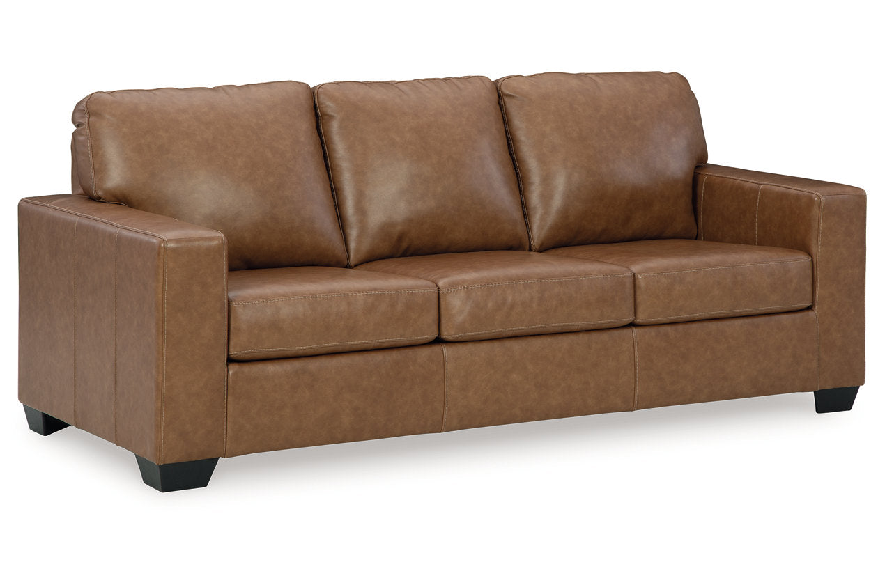 Bolsena Caramel Sofa, Loveseat and Recliner - Ashley - Luna Furniture