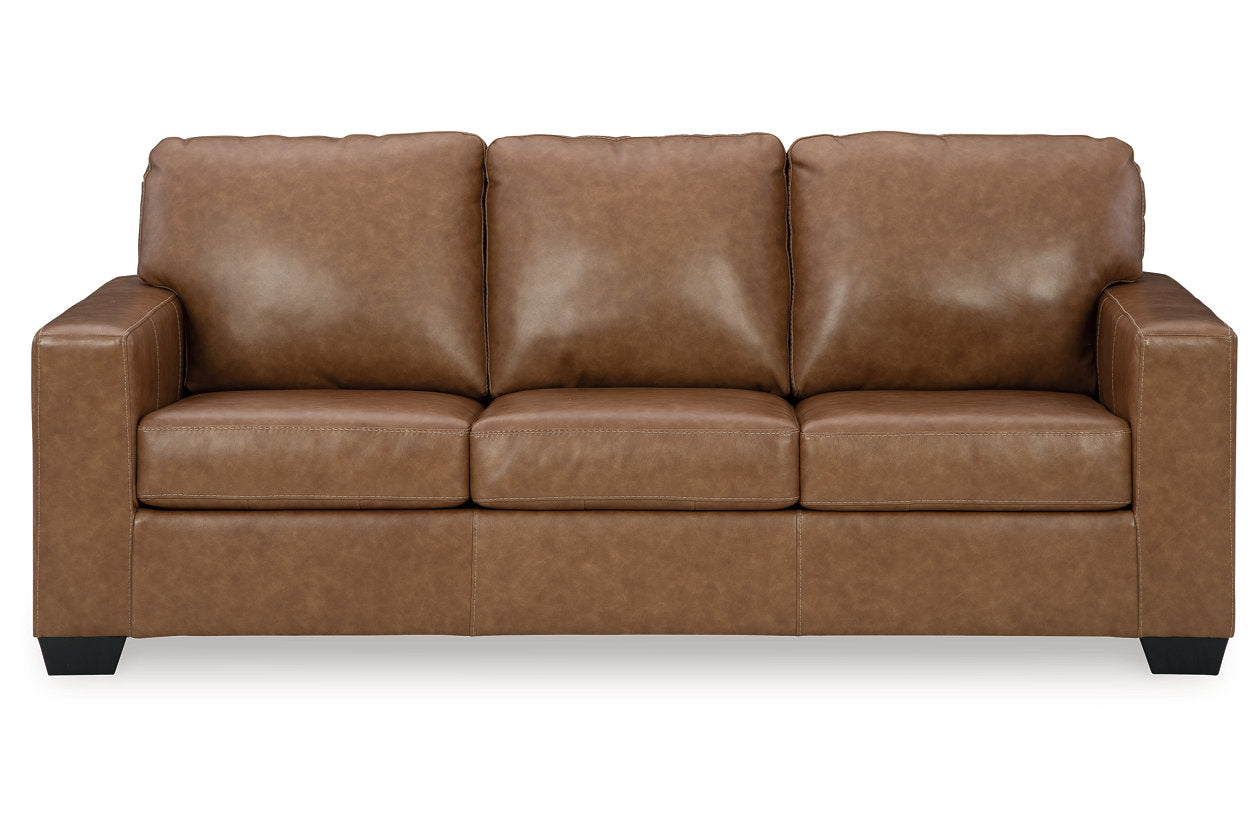 Bolsena Caramel Sofa, Loveseat and Recliner - Ashley - Luna Furniture