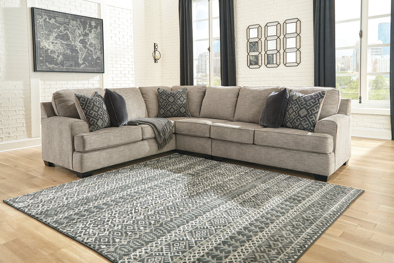 Bovarian Stone 3-Piece Sectional - Ashley - Luna Furniture