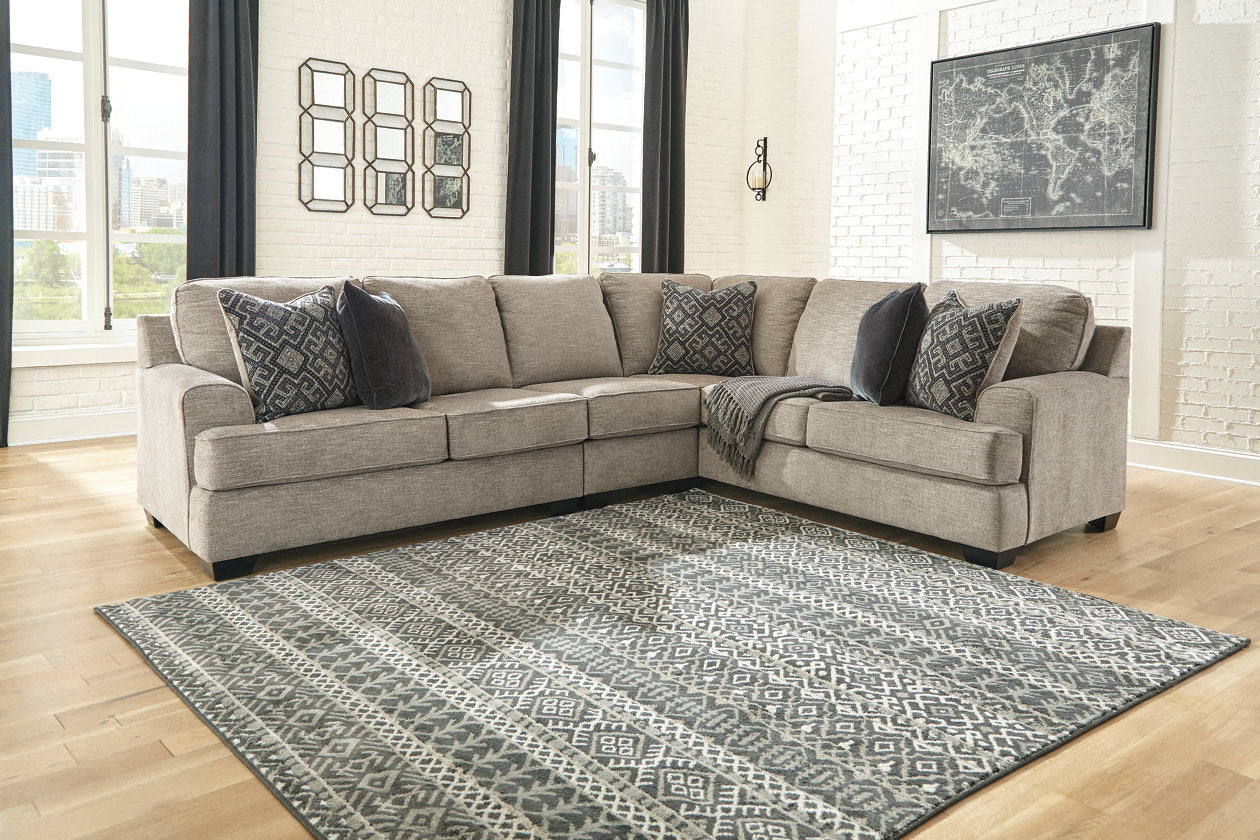Bovarian Stone 3-Piece Sectional - Ashley - Luna Furniture