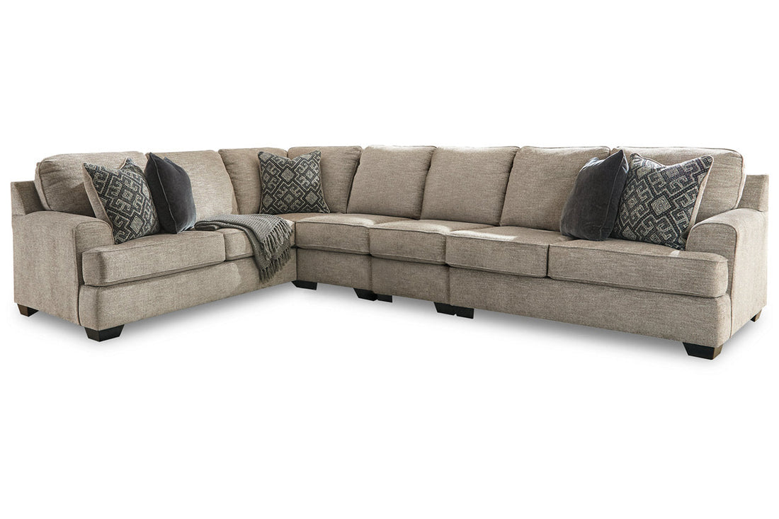 Bovarian Stone 4-Piece Sectional - Ashley - Luna Furniture