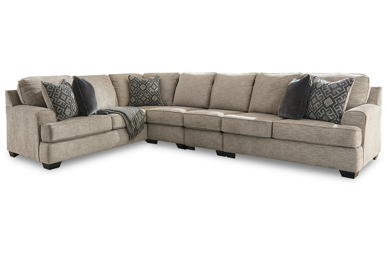 Bovarian Stone 4-Piece Sectional - Ashley - Luna Furniture