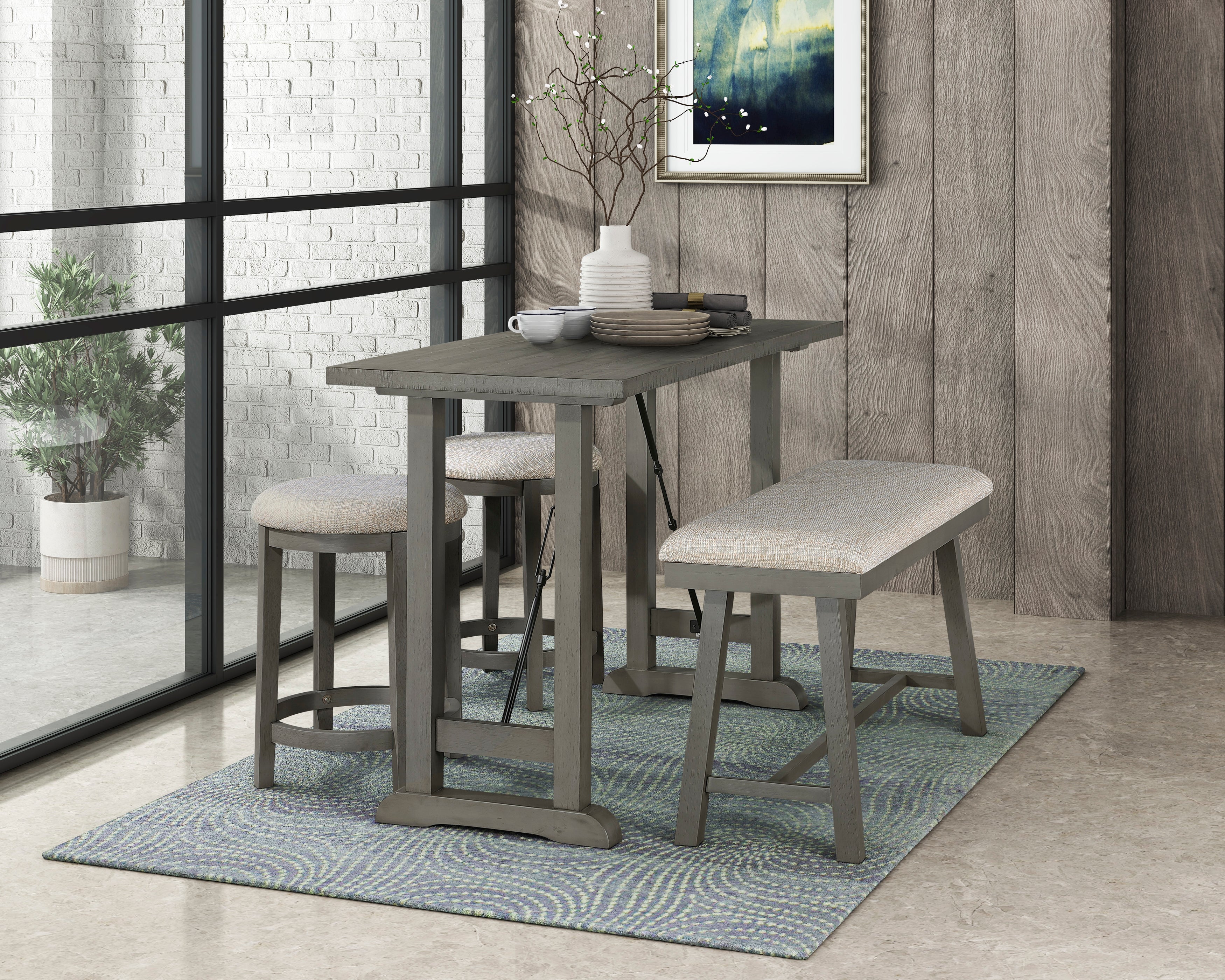 5685-24 Counter Height Stool, Set of 2 - 5685-24