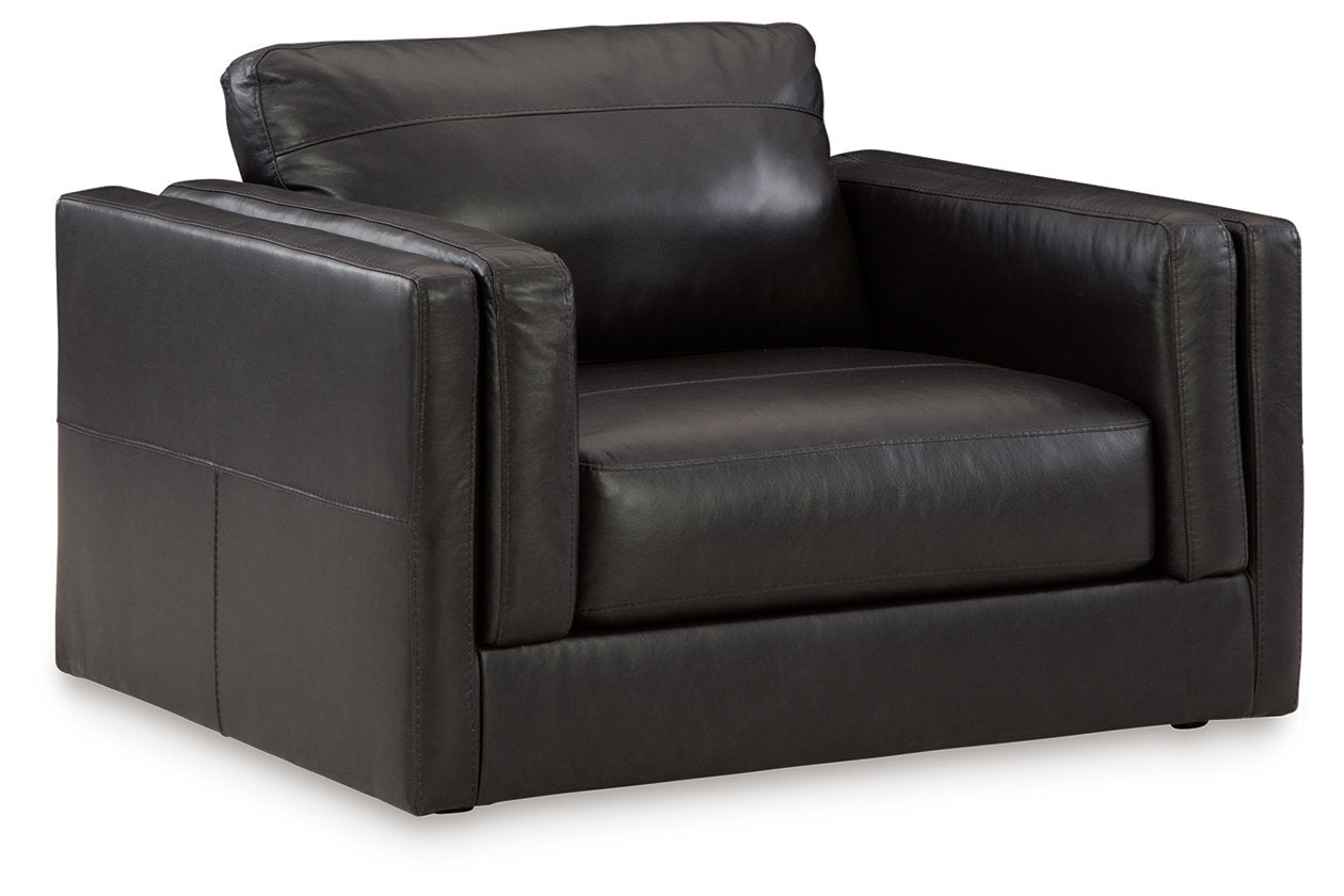 Amiata Onyx Sofa and Oversized Chair - Ashley - Luna Furniture