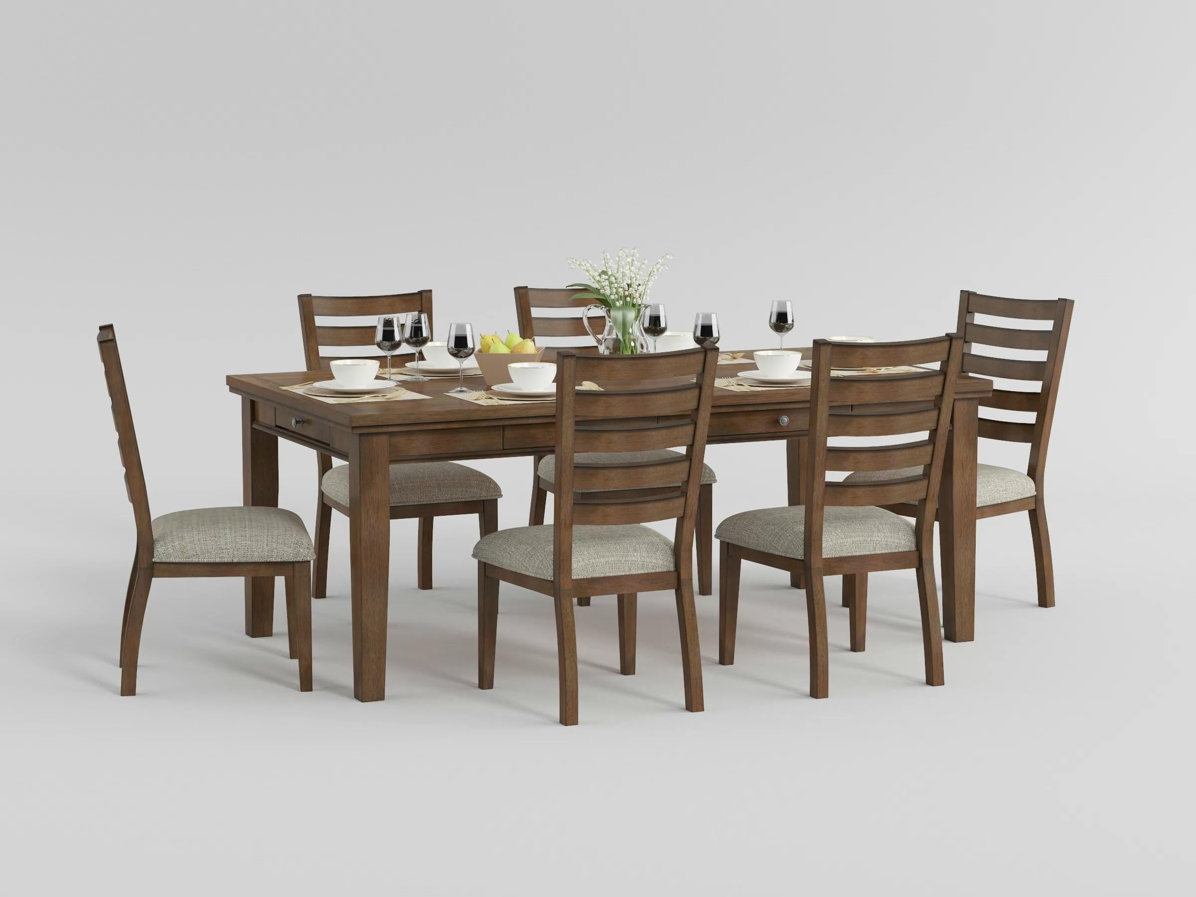 Tigard Cherry Dining Set from Homelegance - Luna Furniture