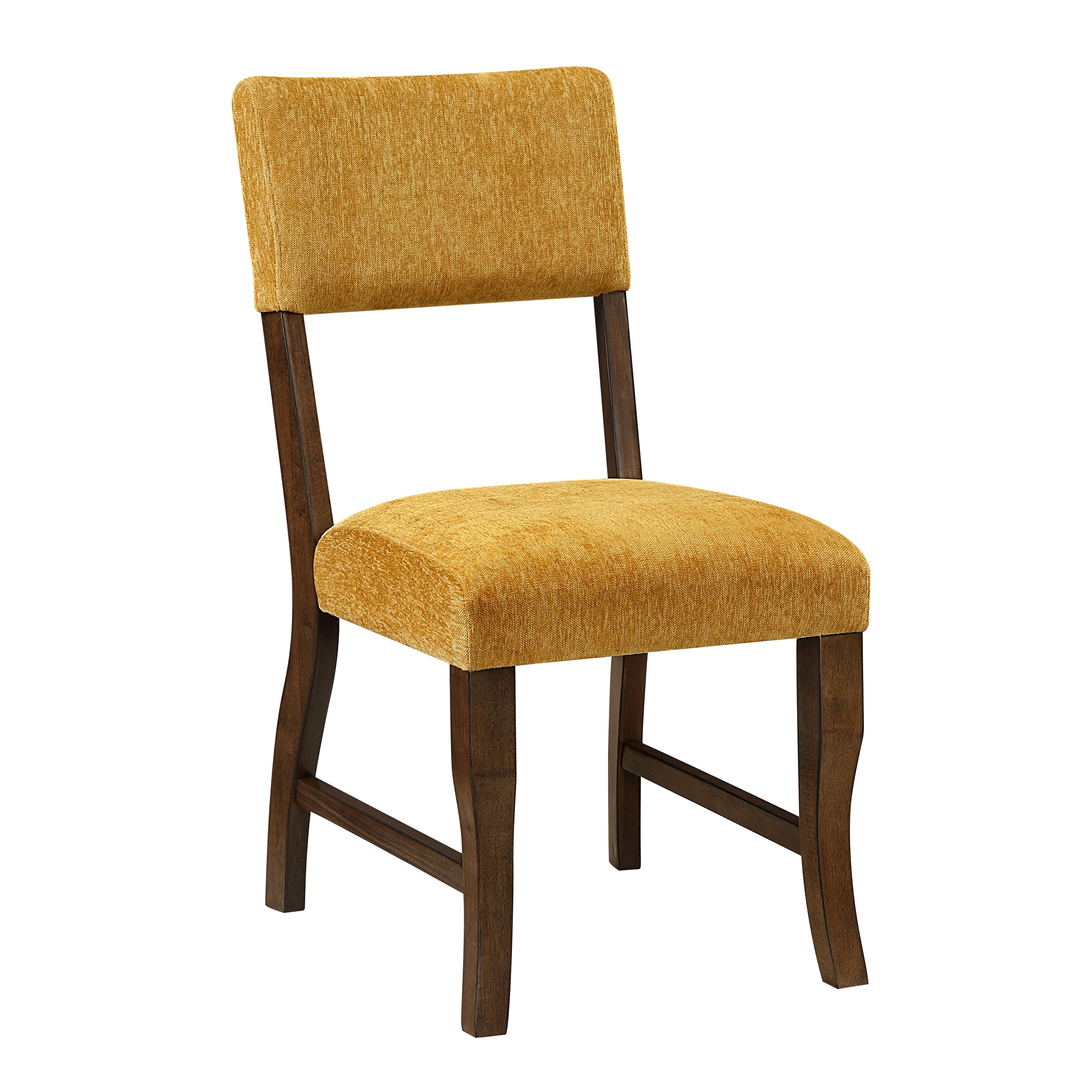 5898F2S Side Chair, Mustard, Set of 2 - 5898F2S
