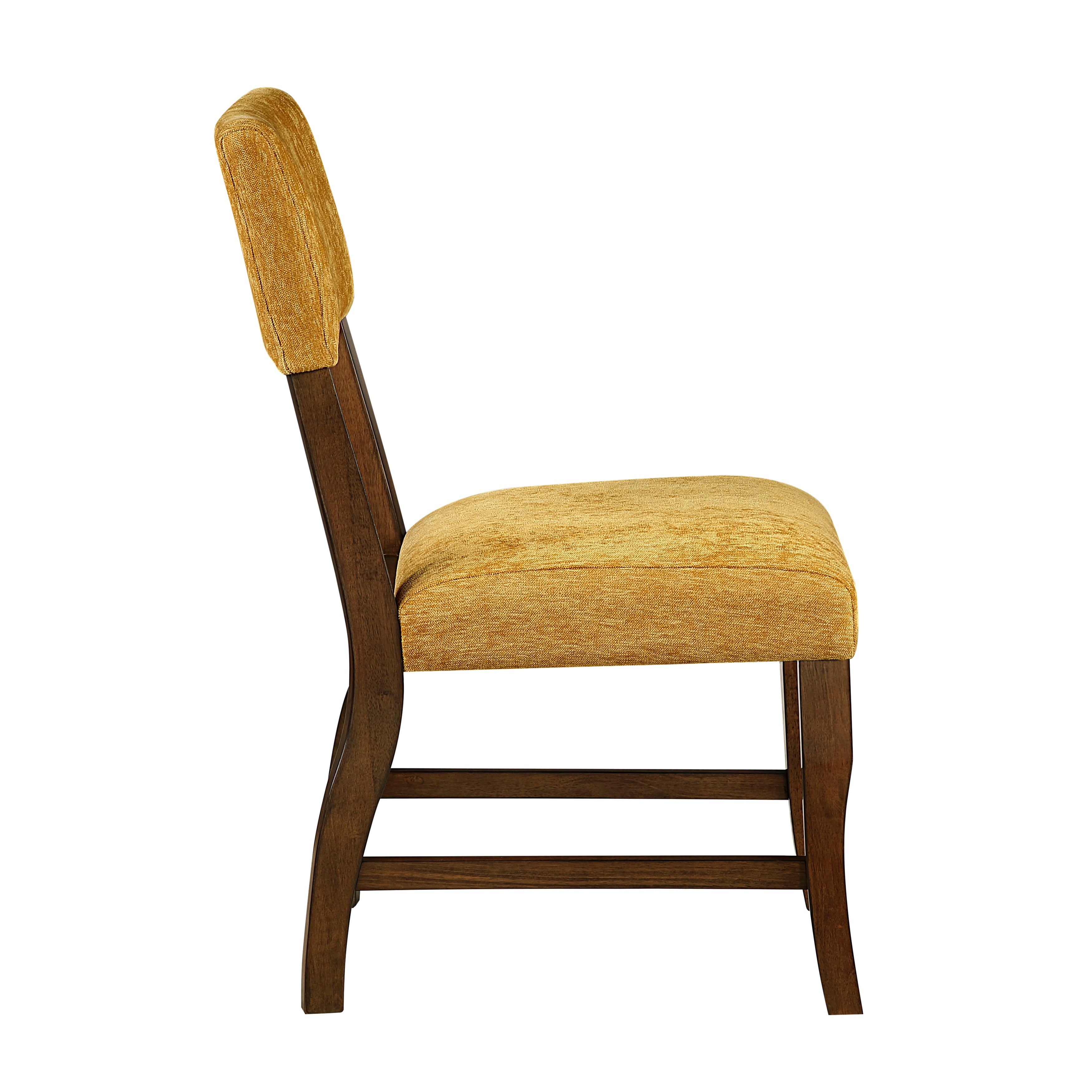 5898F2S Side Chair, Mustard, Set of 2 - 5898F2S