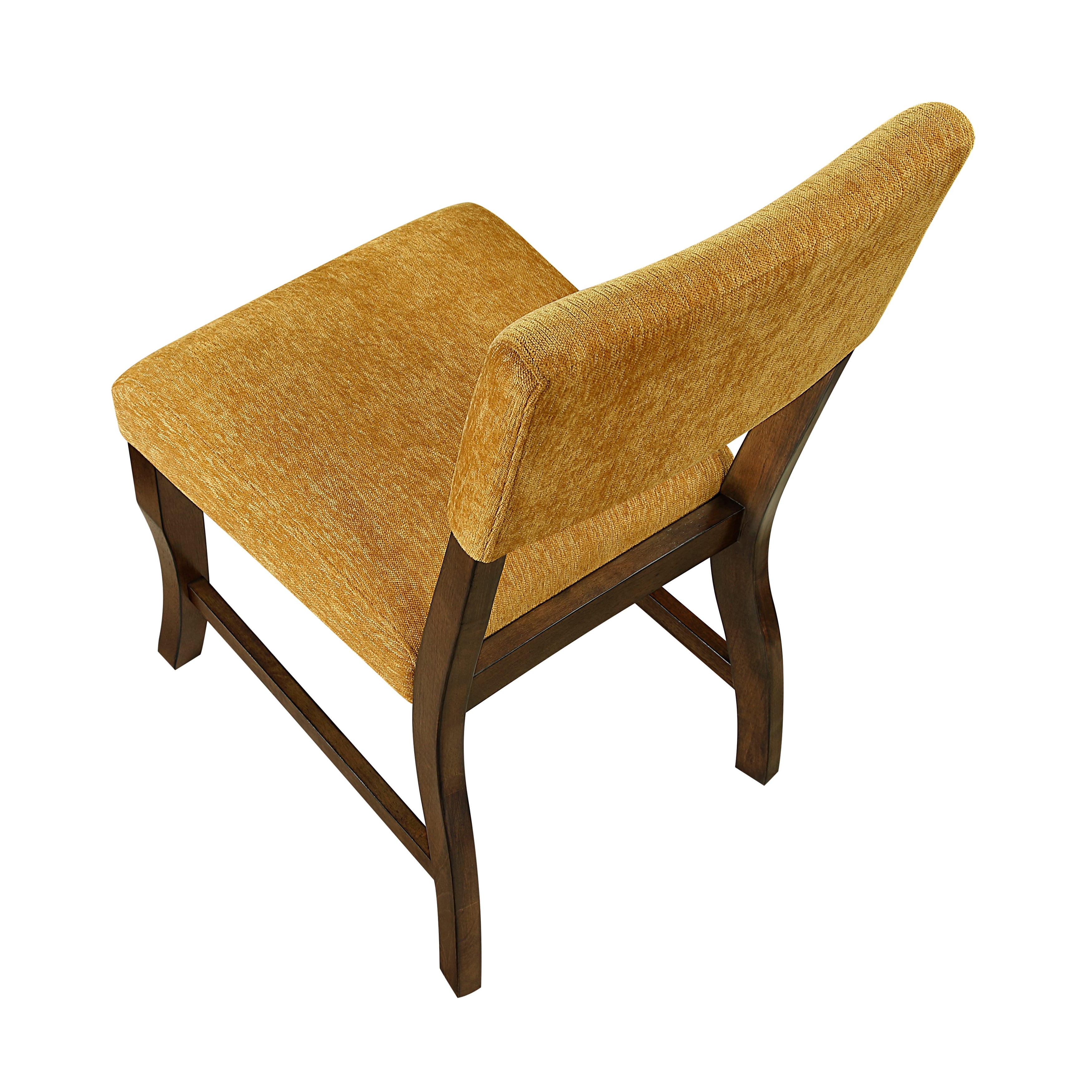 5898F2S Side Chair, Mustard, Set of 2 - 5898F2S