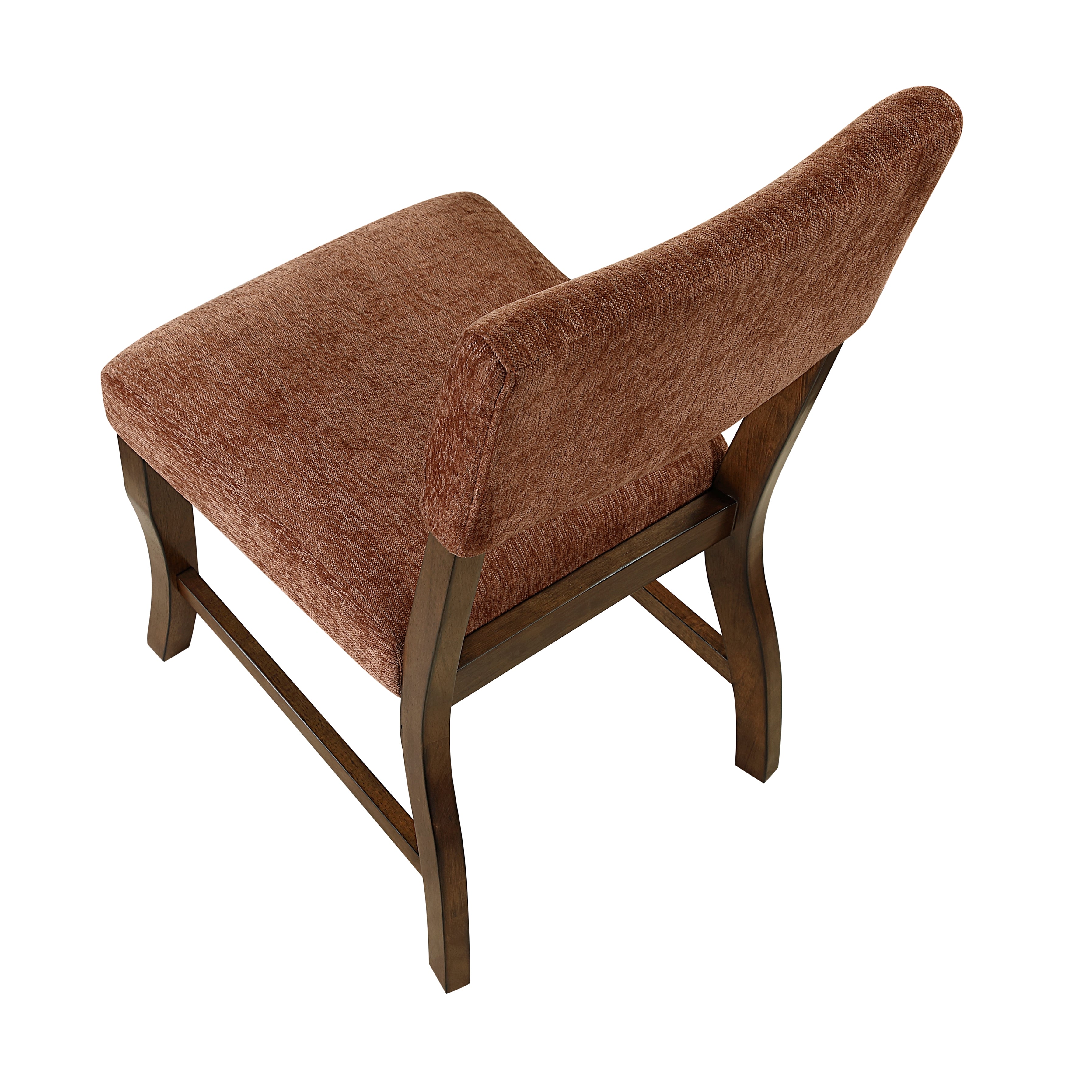 5898F4S Side Chair, Rust, Set of 2 - 5898F4S