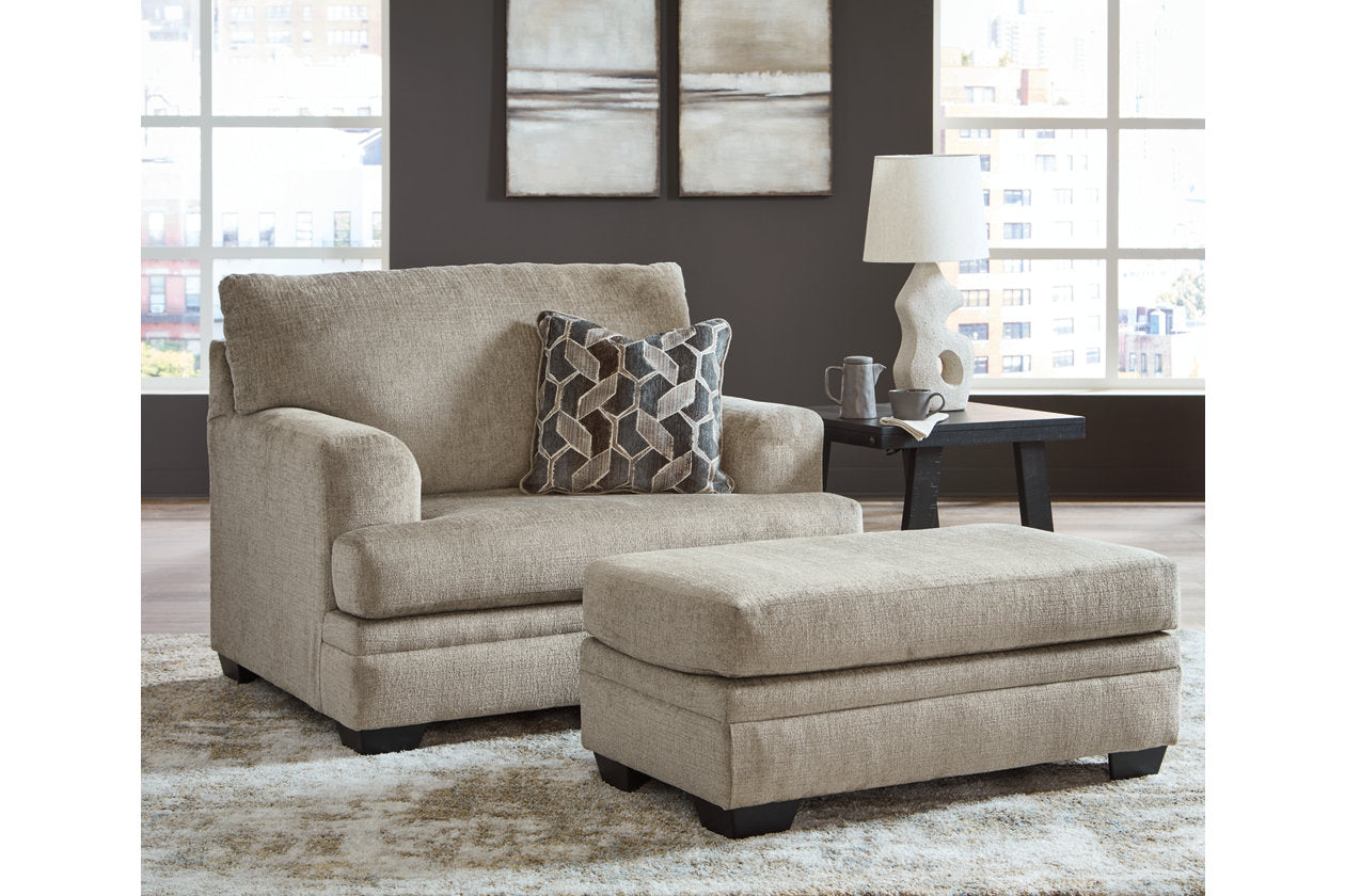 Stonemeade Sofa, Loveseat, Oversized Chair and Ottoman - Ashley - Luna Furniture