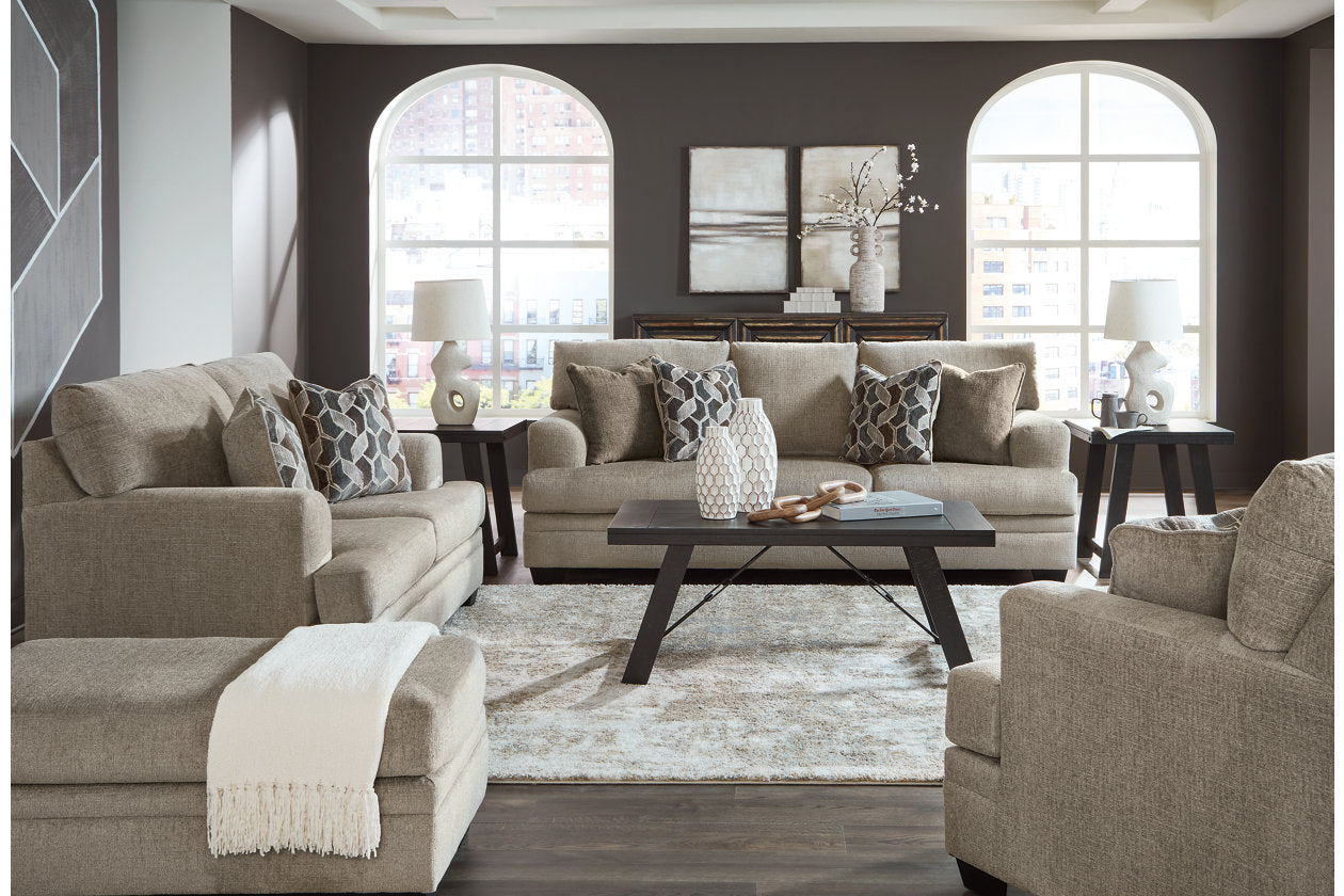 Stonemeade Sofa, Loveseat, Oversized Chair and Ottoman - Ashley - Luna Furniture