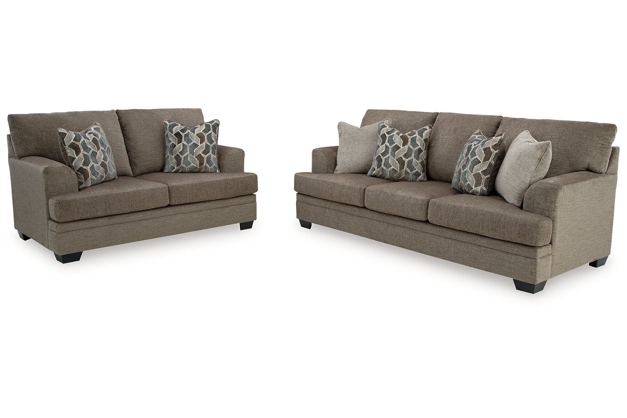 Stonemeade Nutmeg Living Room Set - Ashley - Luna Furniture