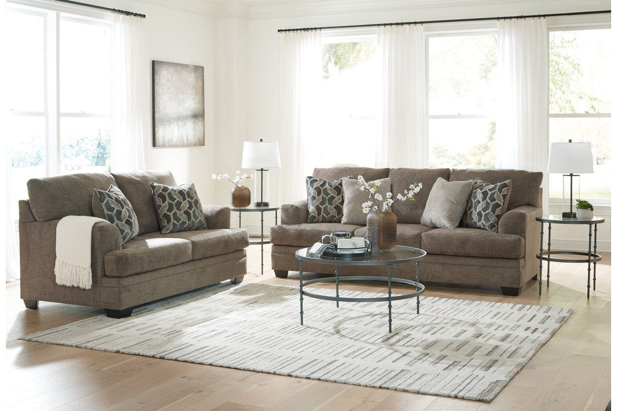 Stonemeade Nutmeg Living Room Set - Ashley - Luna Furniture