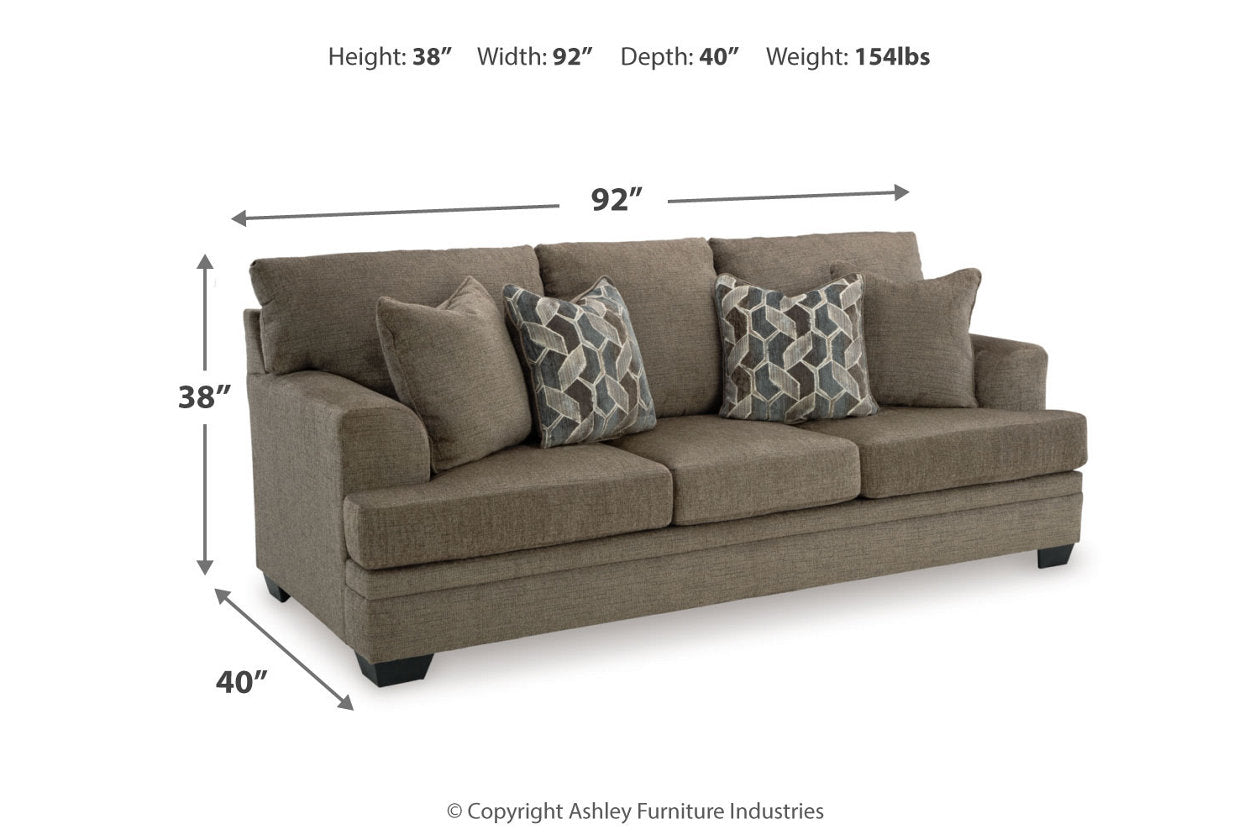 Stonemeade Sofa, Loveseat, Oversized Chair and Ottoman - Ashley - Luna Furniture