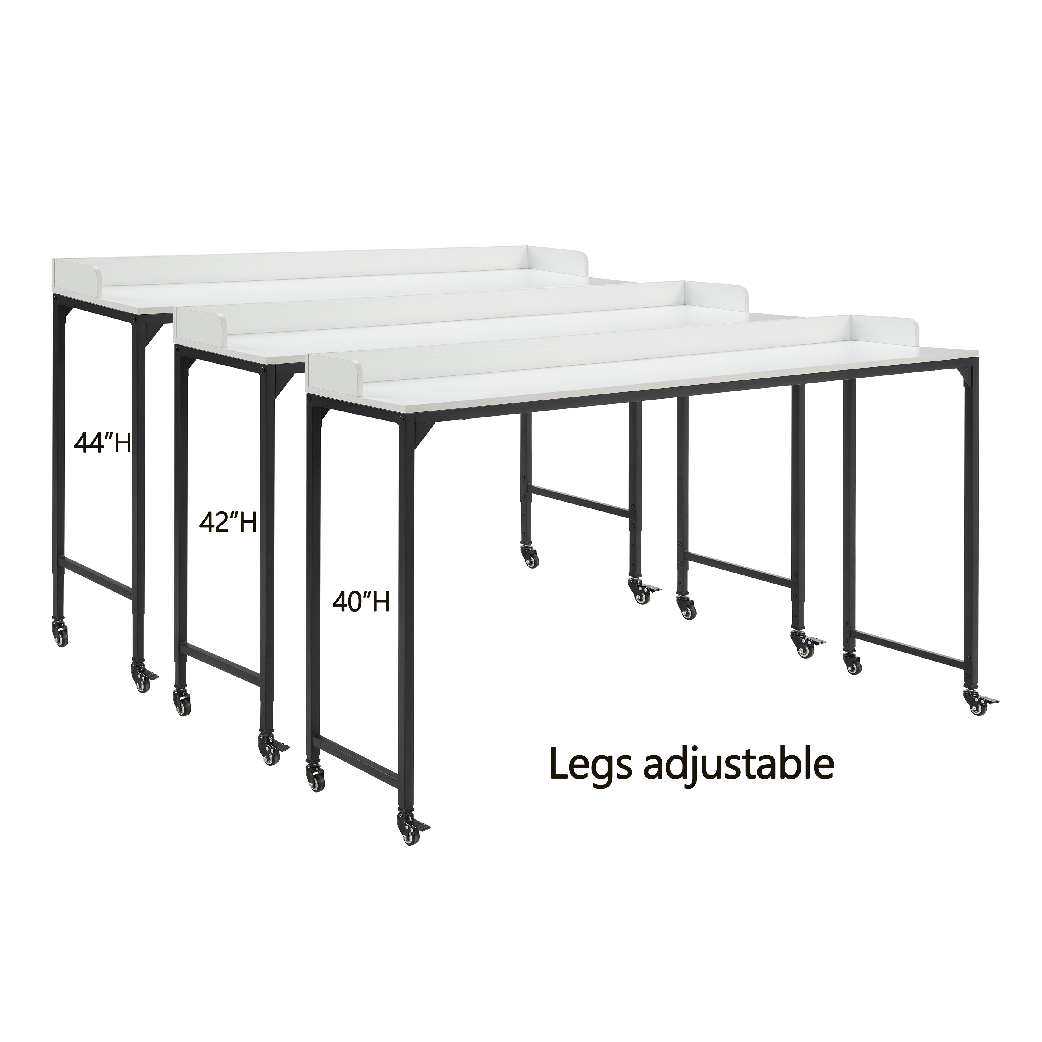 5963WH-22 Over The Bed Desk - 5963WH-22