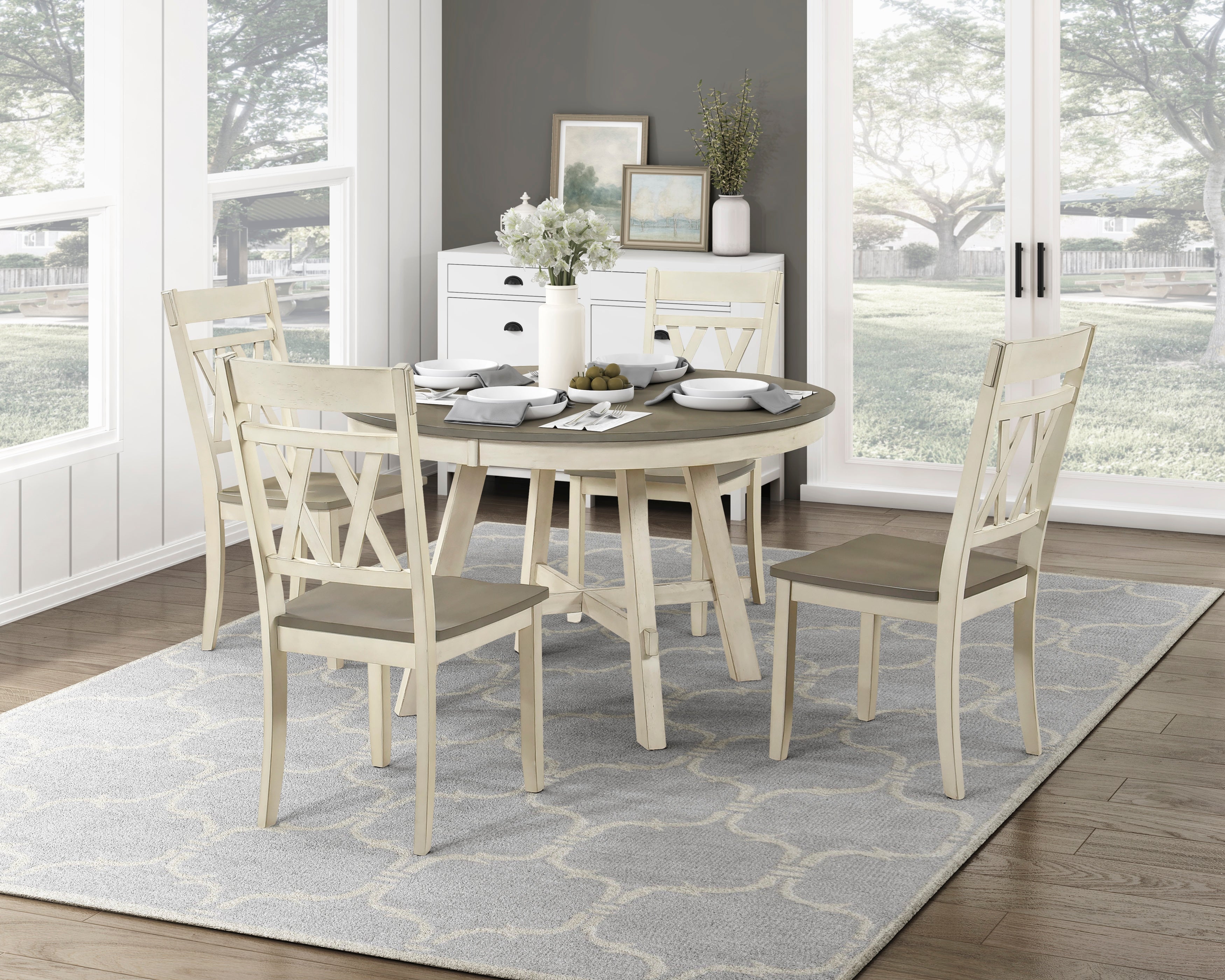 5985-48RD Dining Table - 5985-48RD