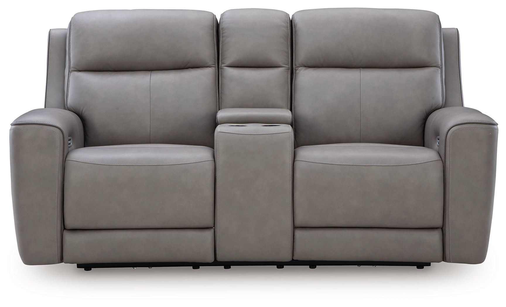5Z-Comfort Coin Power Reclining Loveseat with Console - PCU1090018
