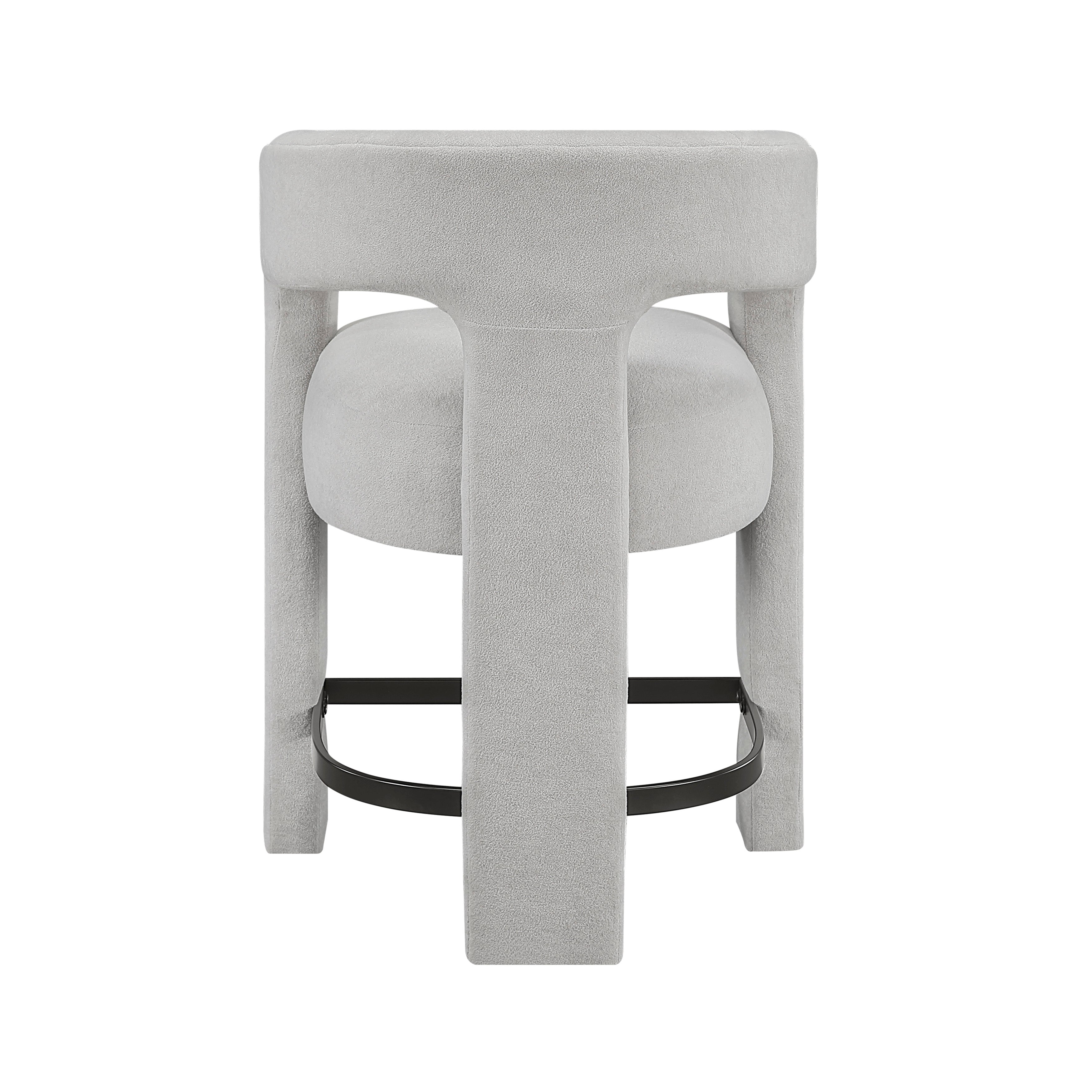 6054LG-24 CNTR HEIGHT STOOL, LIGHT GREY, 1PC/CTN - 6054LG-24