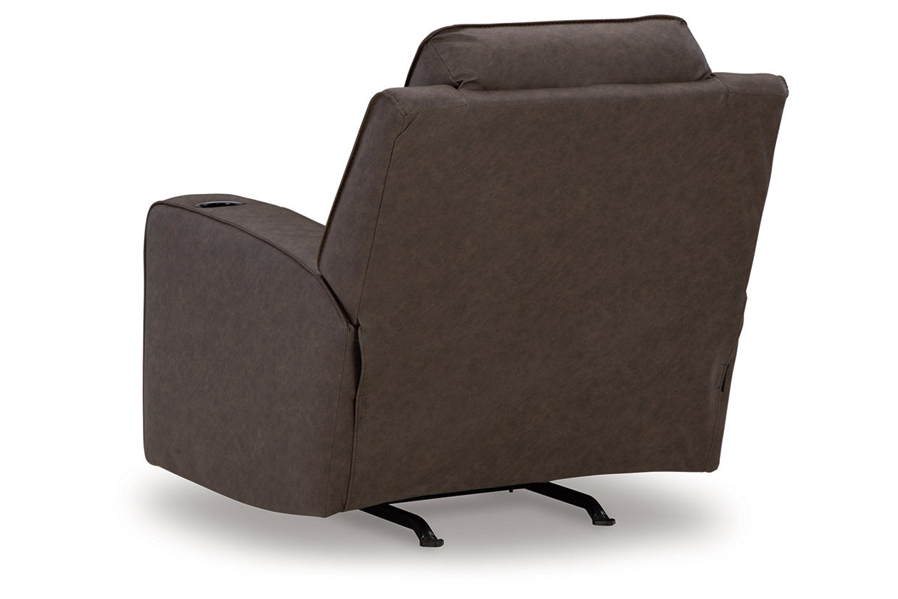 Lavenhorne Umber Reclining Sofa, Loveseat and Recliner - Ashley - Luna Furniture
