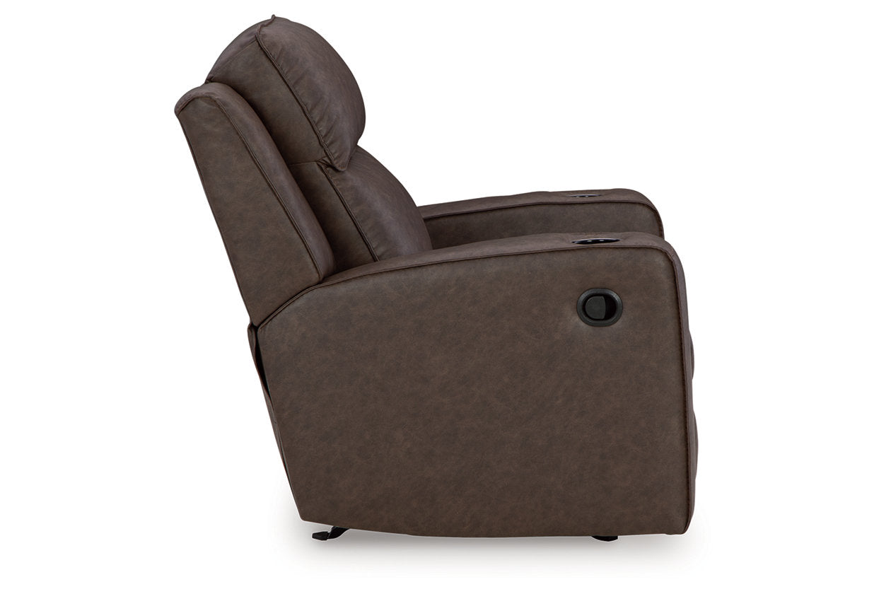 Lavenhorne Umber Reclining Sofa, Loveseat and Recliner - Ashley - Luna Furniture