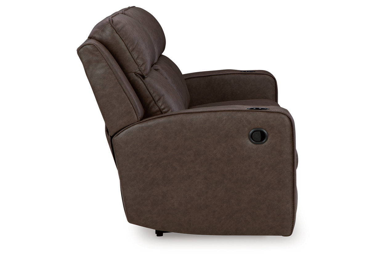 Lavenhorne Umber Reclining Sofa, Loveseat and Recliner - Ashley - Luna Furniture