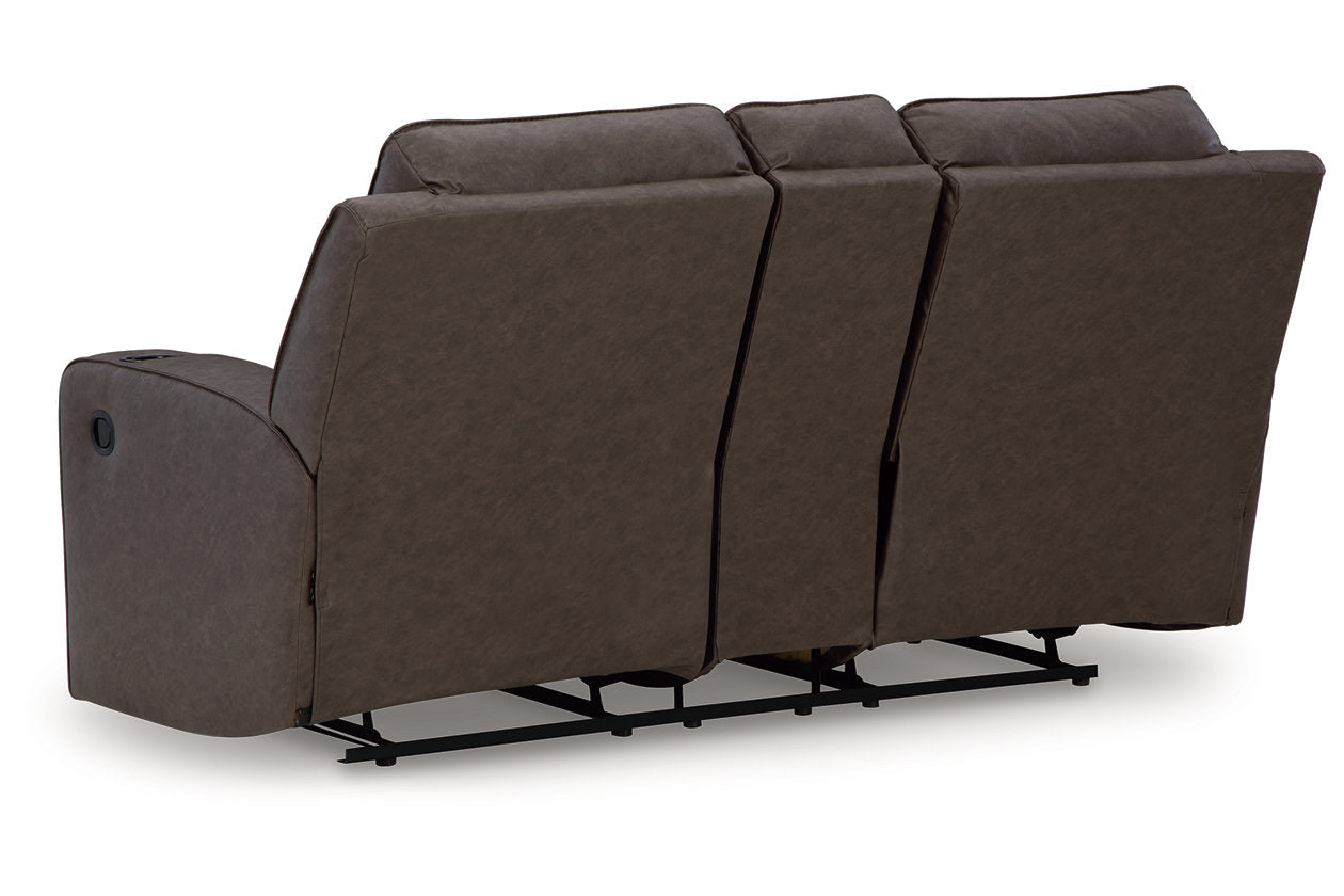 Lavenhorne Umber Reclining Sofa, Loveseat and Recliner - Ashley - Luna Furniture