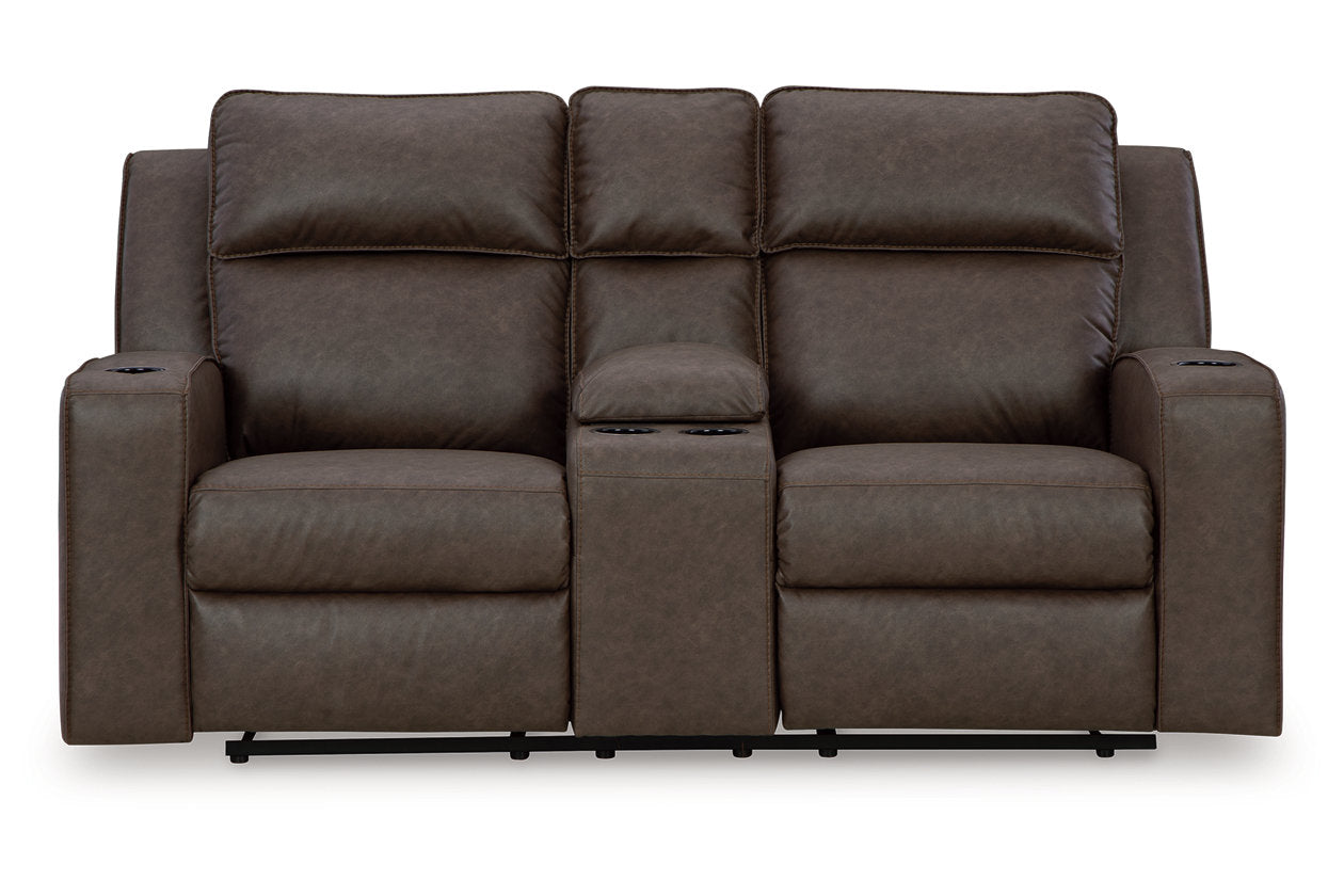 Lavenhorne Umber Reclining Sofa, Loveseat and Recliner - Ashley - Luna Furniture