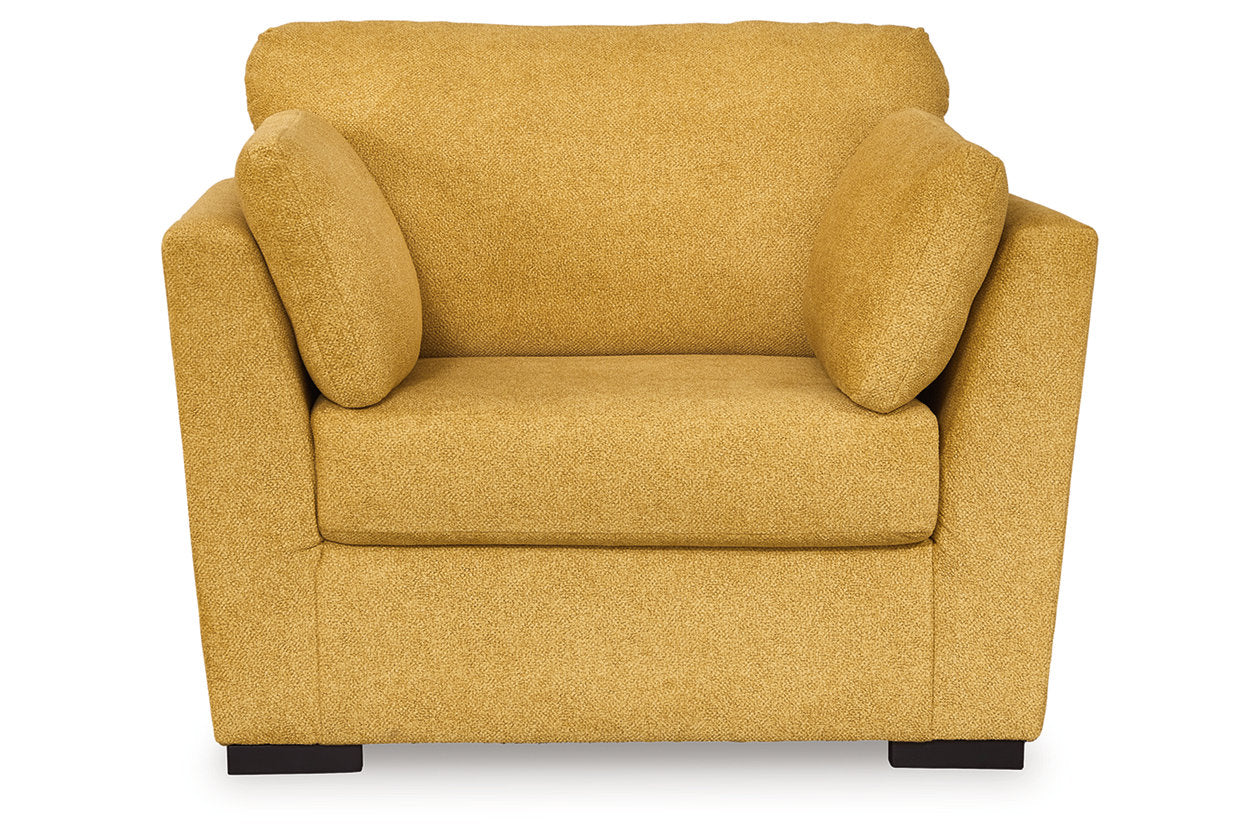 Keerwick Oversized Chair and Ottoman - Ashley - Luna Furniture