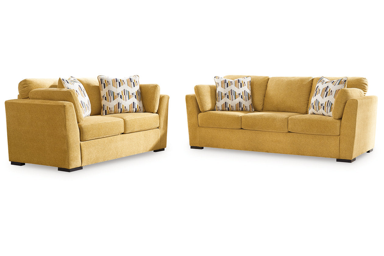 Keerwick Sofa, Loveseat, Oversized Chair and Ottoman - Ashley - Luna Furniture