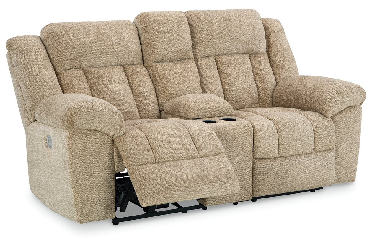Tip-Off Power Reclining Sofa, Loveseat and Recliner - Ashley - Luna Furniture