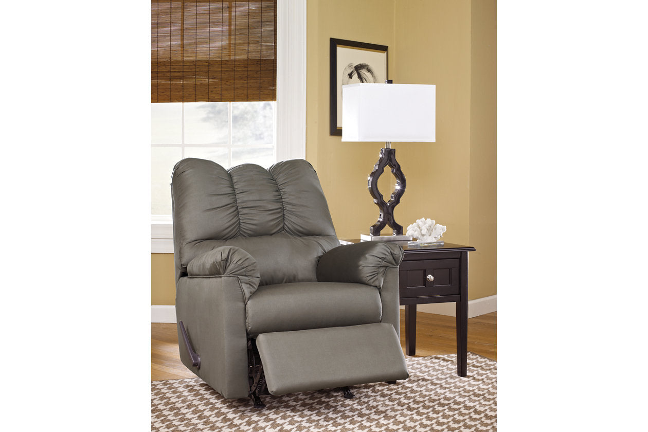 Darcy Cobblestone Sofa, Loveseat and Recliner - Ashley - Luna Furniture