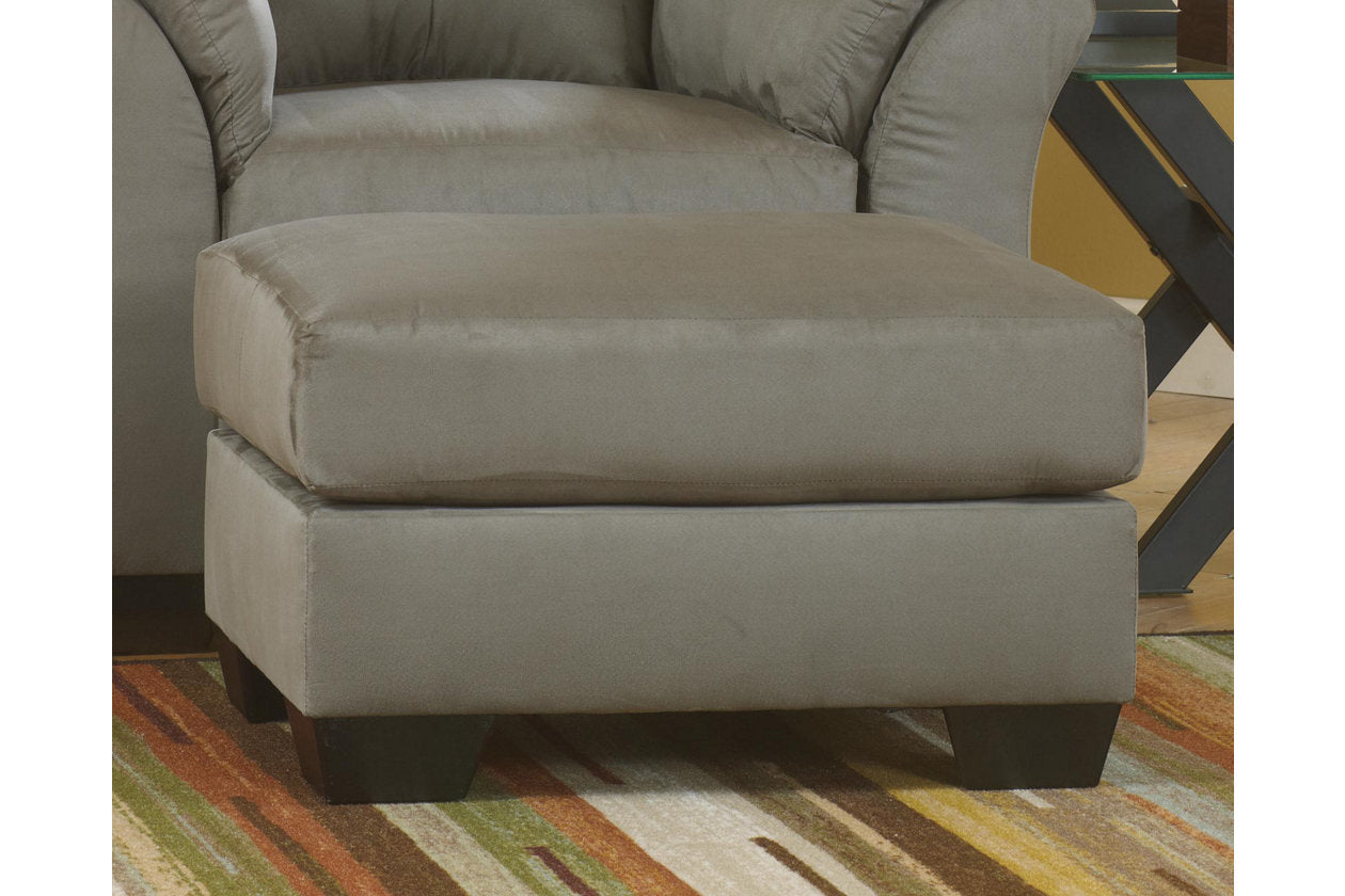 Darcy Cobblestone Sofa, Chair and Ottoman - Ashley - Luna Furniture